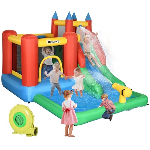 6-in-1 Inflatable Water Slide