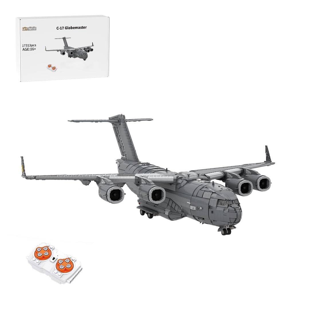 C17 Globemaster Aircraft Block Set