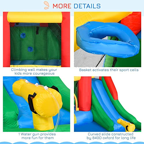 6-in-1 Inflatable Water Slide