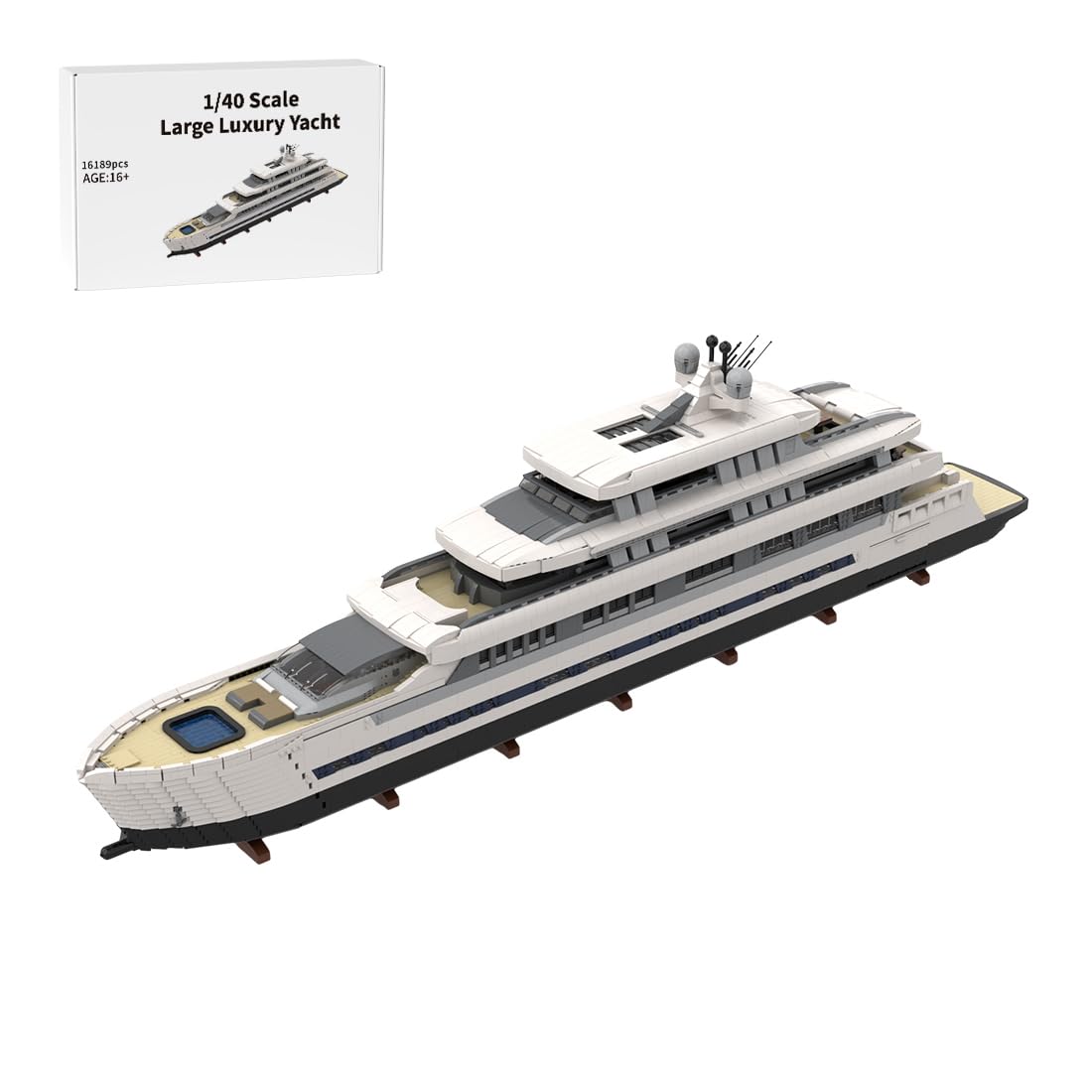 Luxury Yacht Block Set