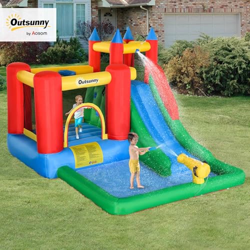 6-in-1 Inflatable Water Slide
