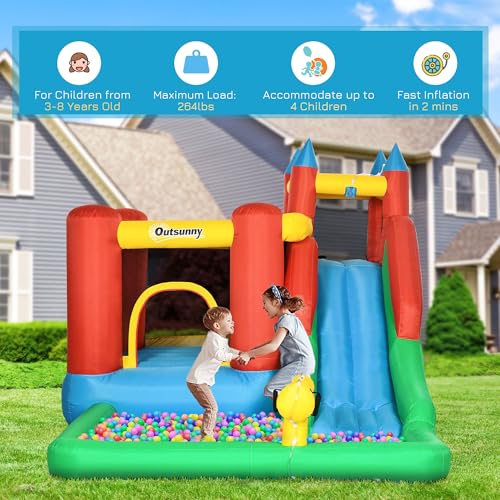 6-in-1 Inflatable Water Slide