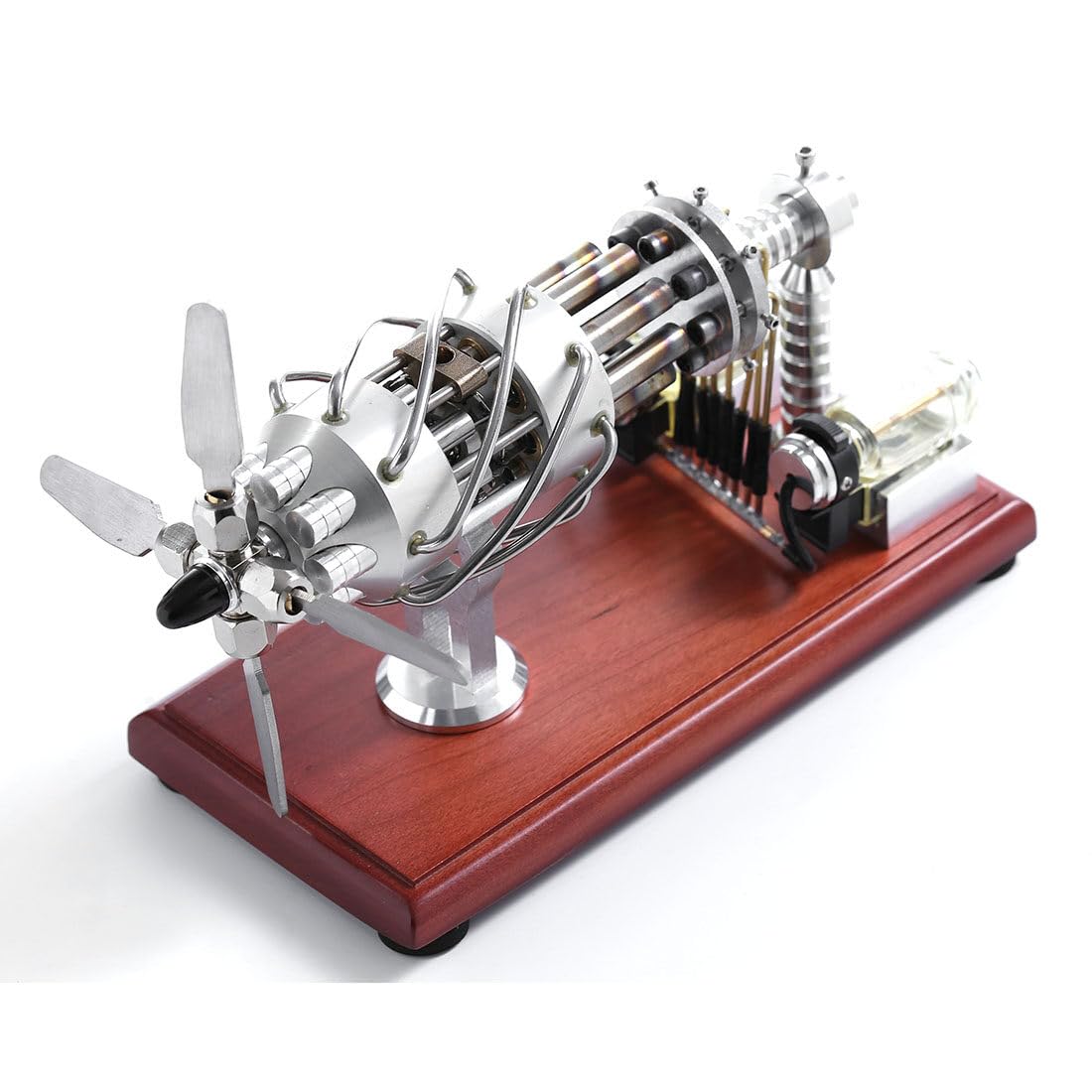 16-Cylinder Stirling Engine Model