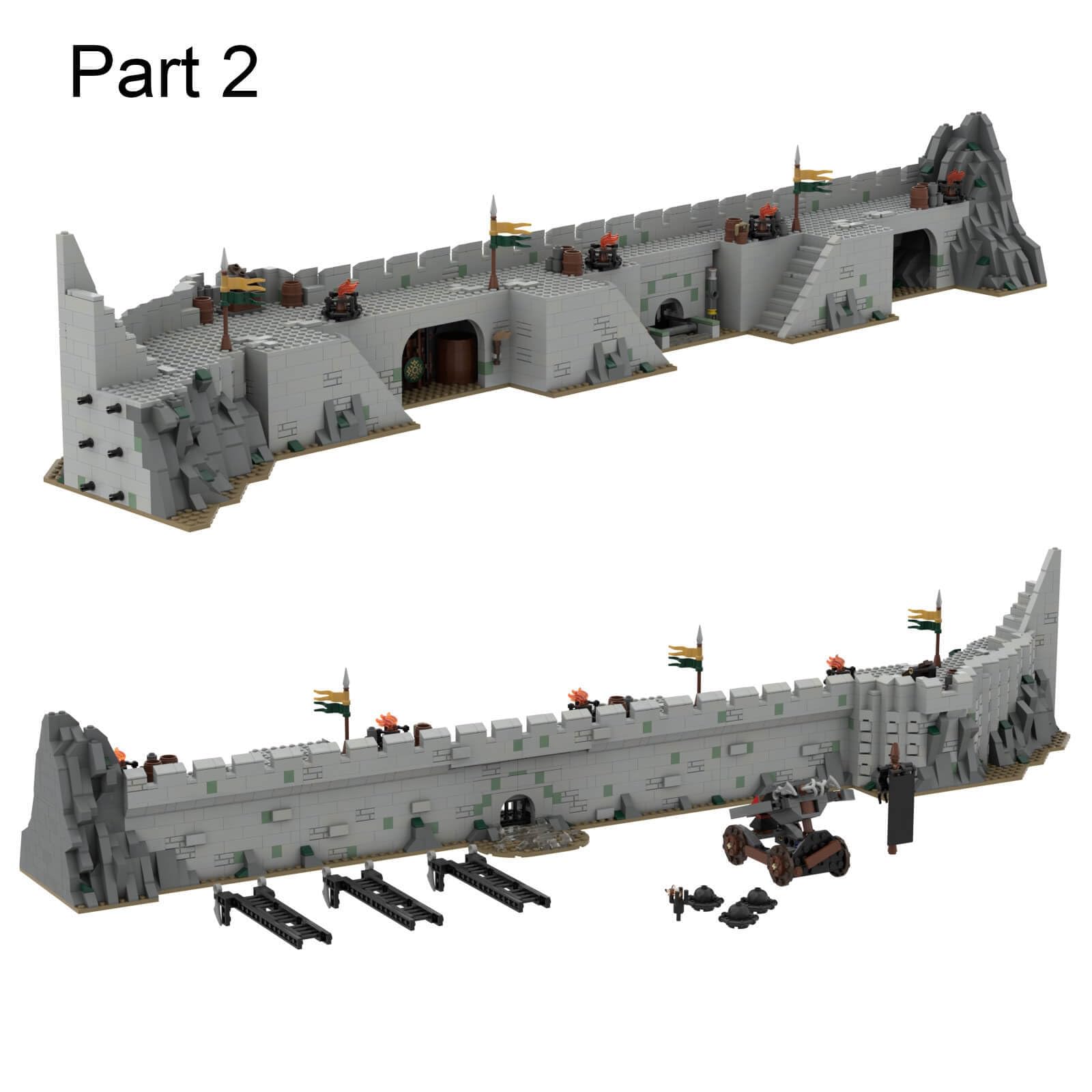 Medieval Castle Block Set