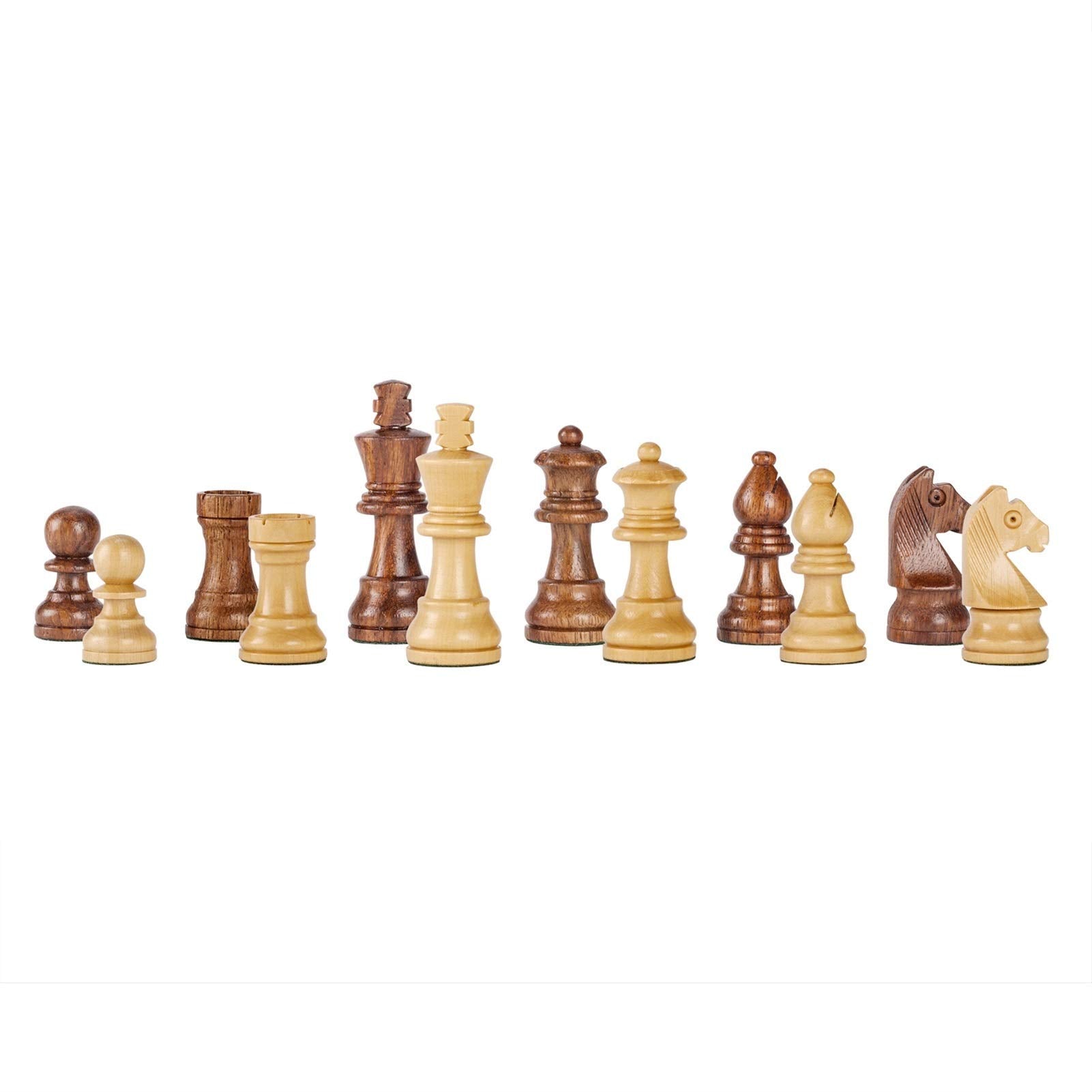 Portable Wooden Chess Set