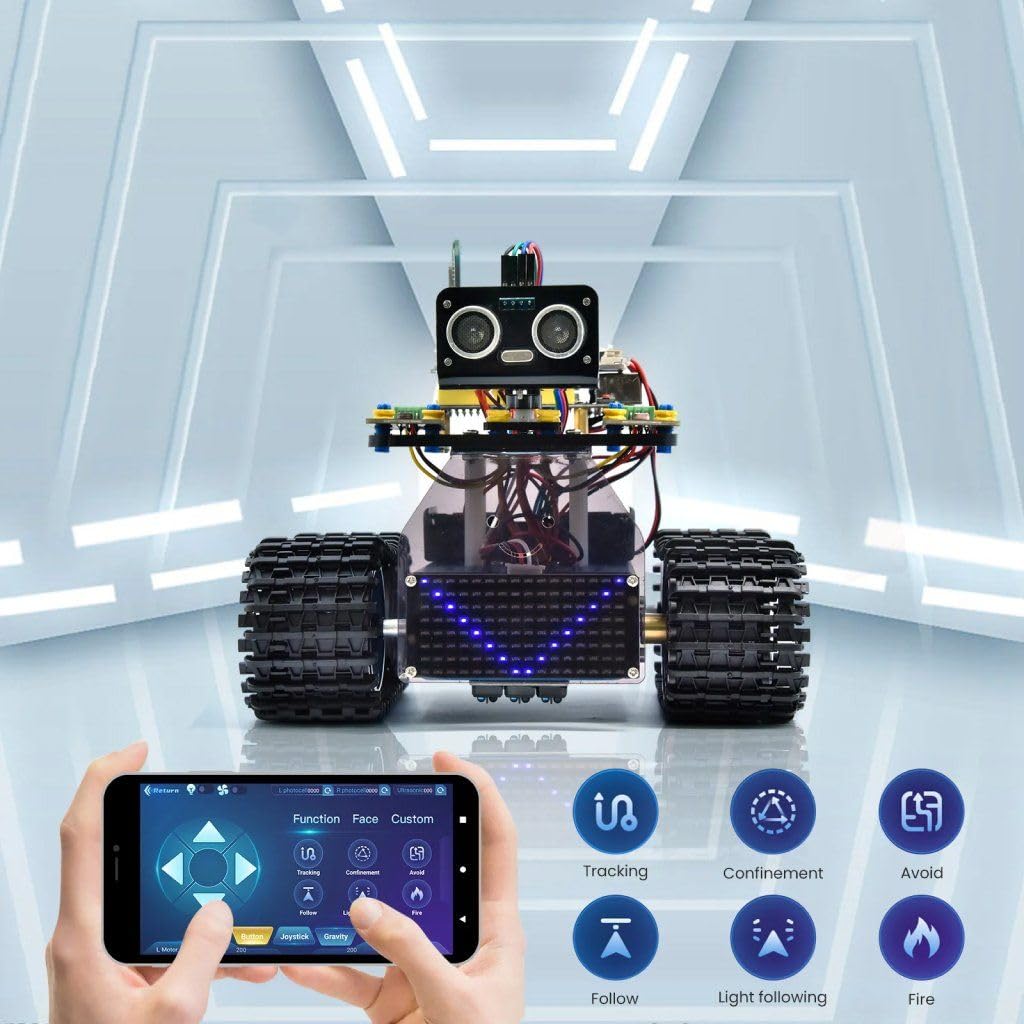 Mini Smart Tank Robot Kit
