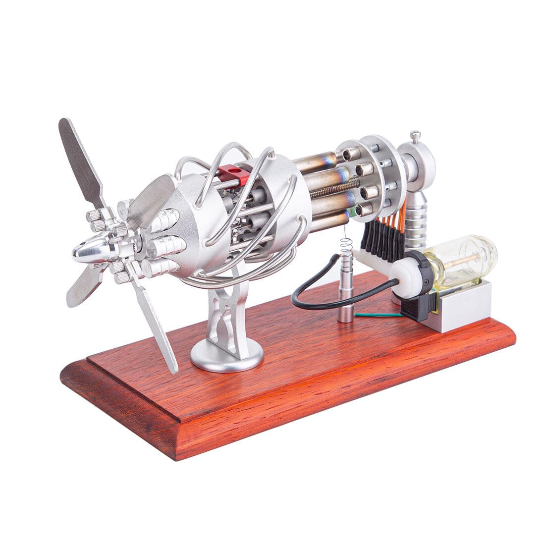 16-Cylinder Stirling Engine Model
