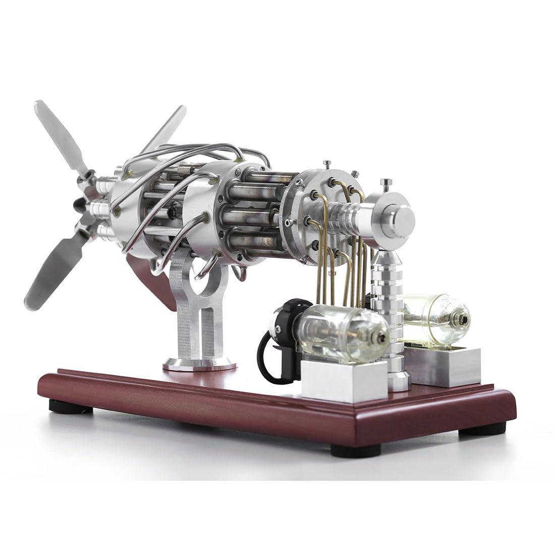 16-Cylinder Stirling Engine Model