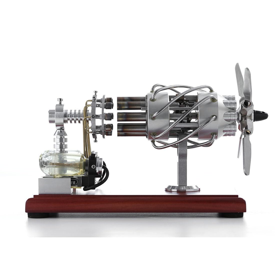 16-Cylinder Stirling Engine Model