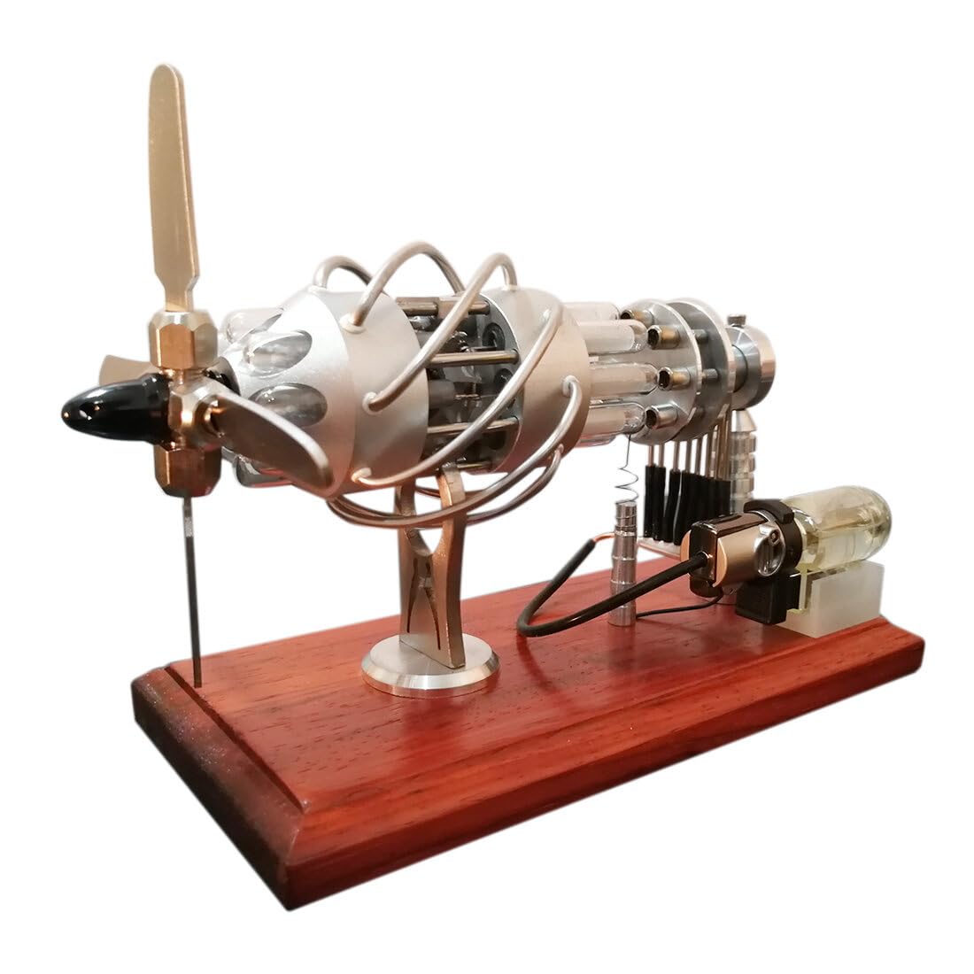 16-Cylinder Stirling Engine Model