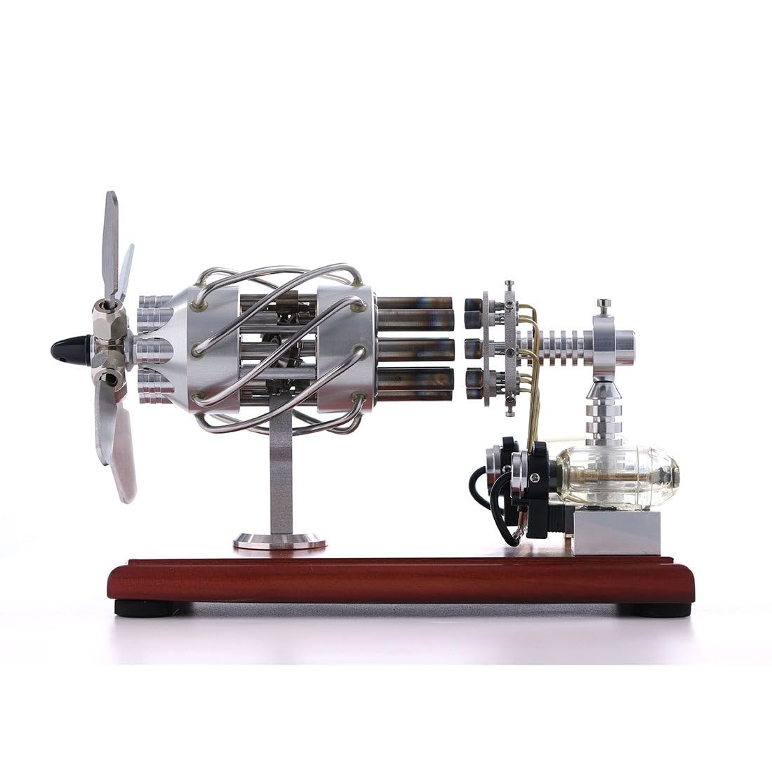 16-Cylinder Stirling Engine Model