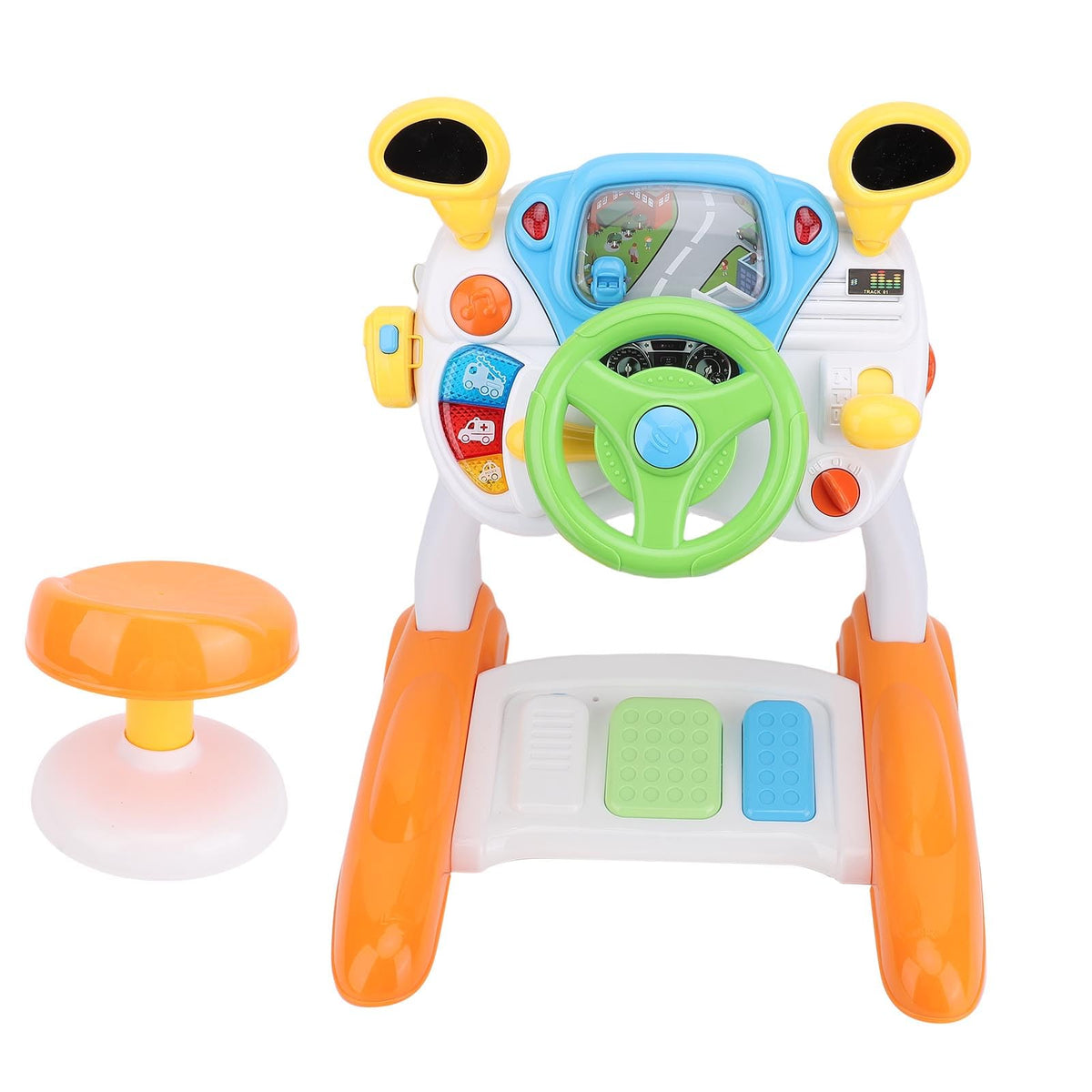 Interactive Steering Wheel Toy