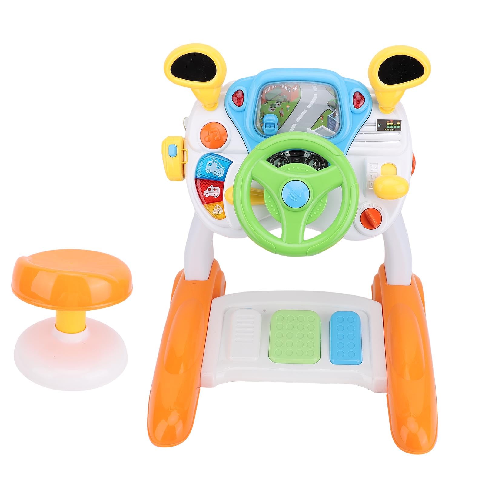 Interactive Steering Wheel Toy