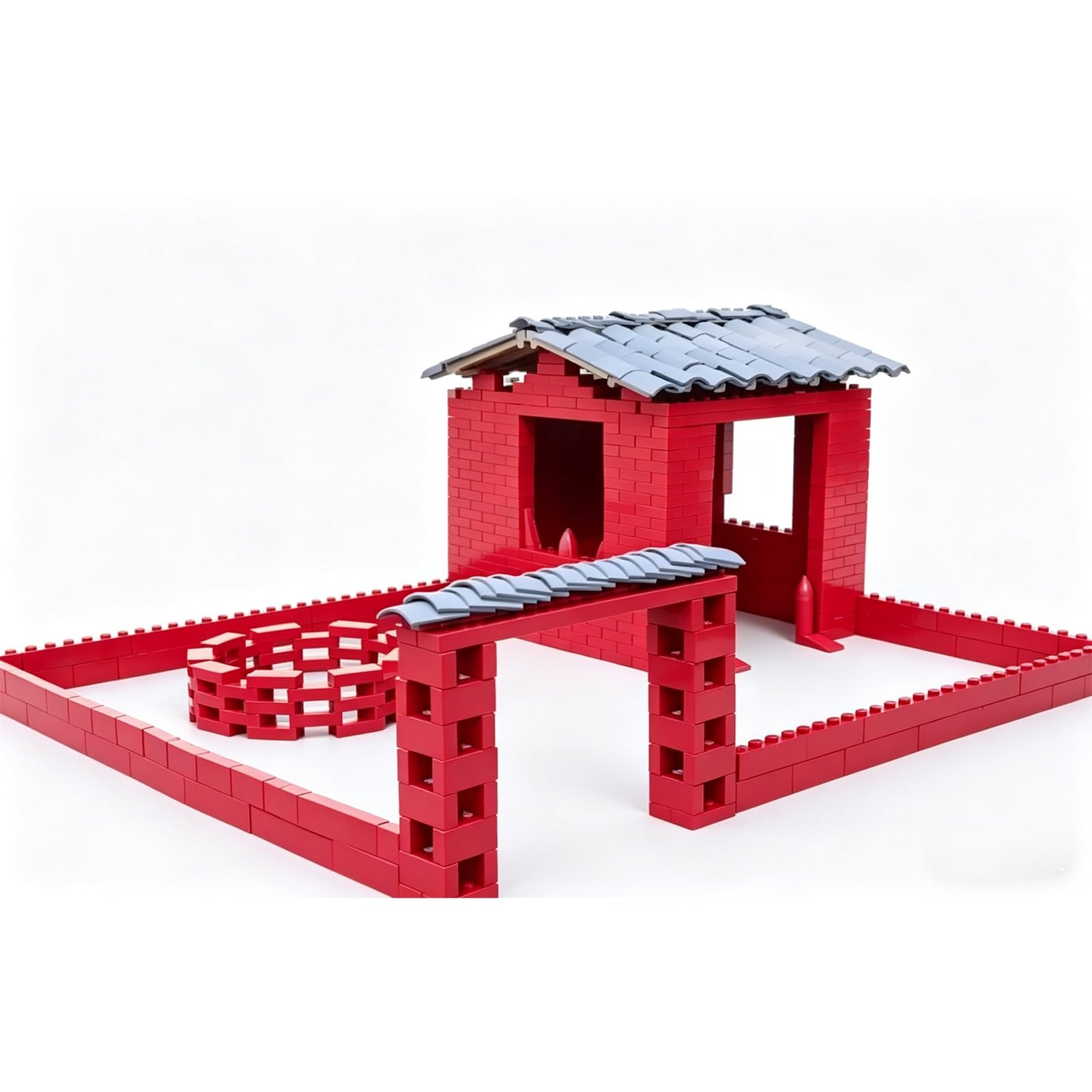 Realistic Brick Building Set