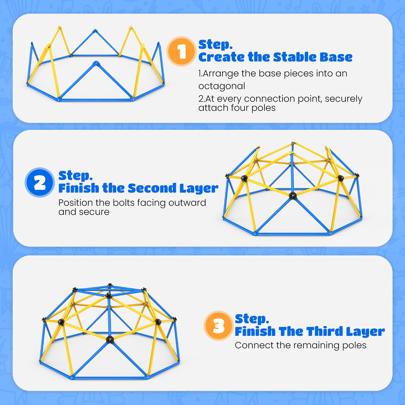 Geometric Dome Climber
