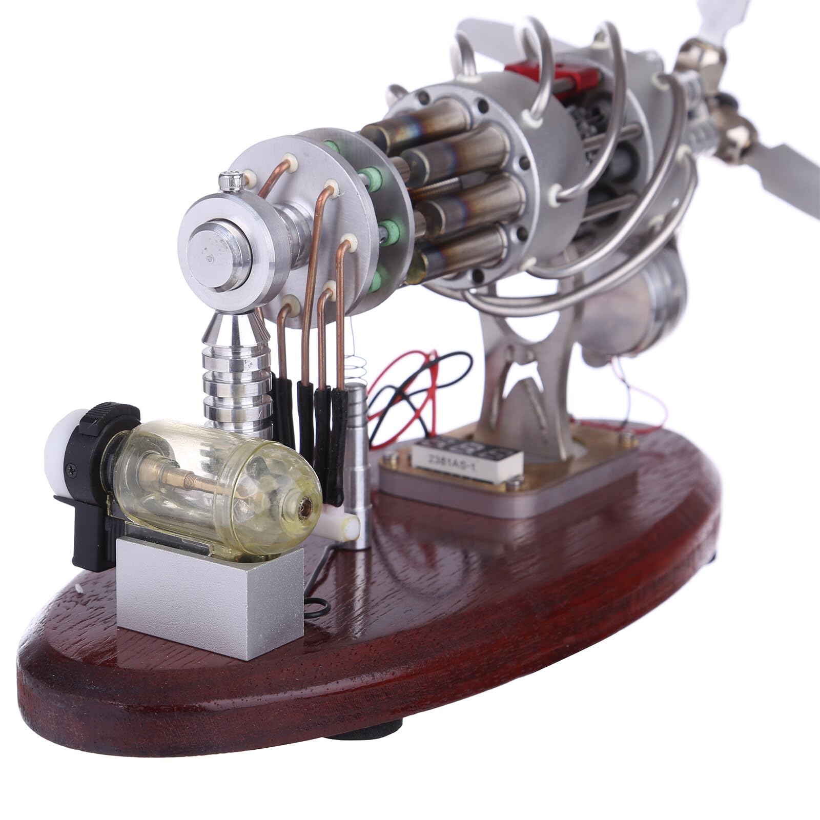 16-Cylinder Stirling Engine Kit