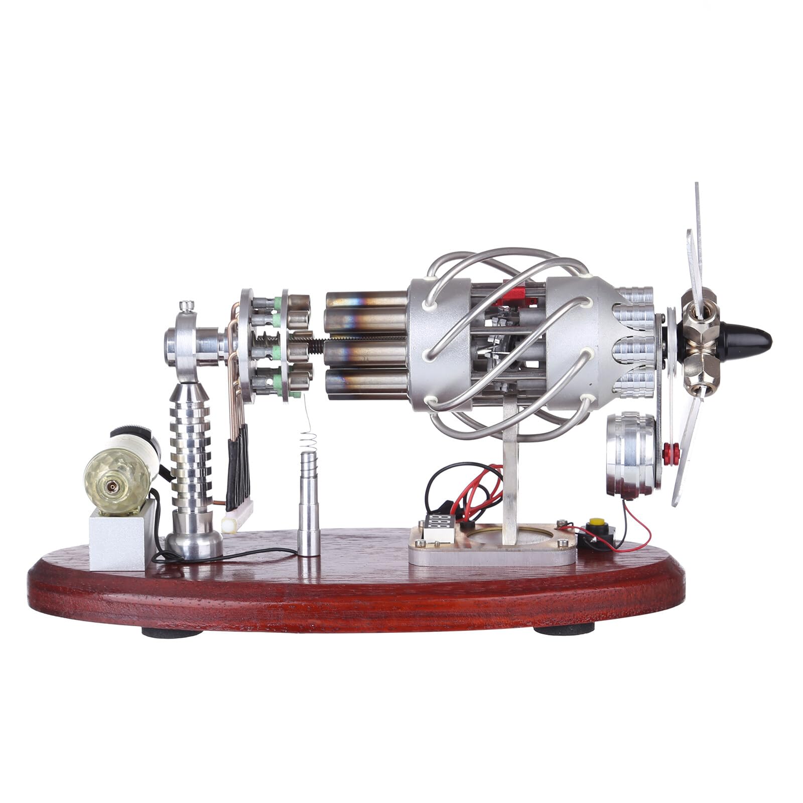 16-Cylinder Stirling Engine Kit