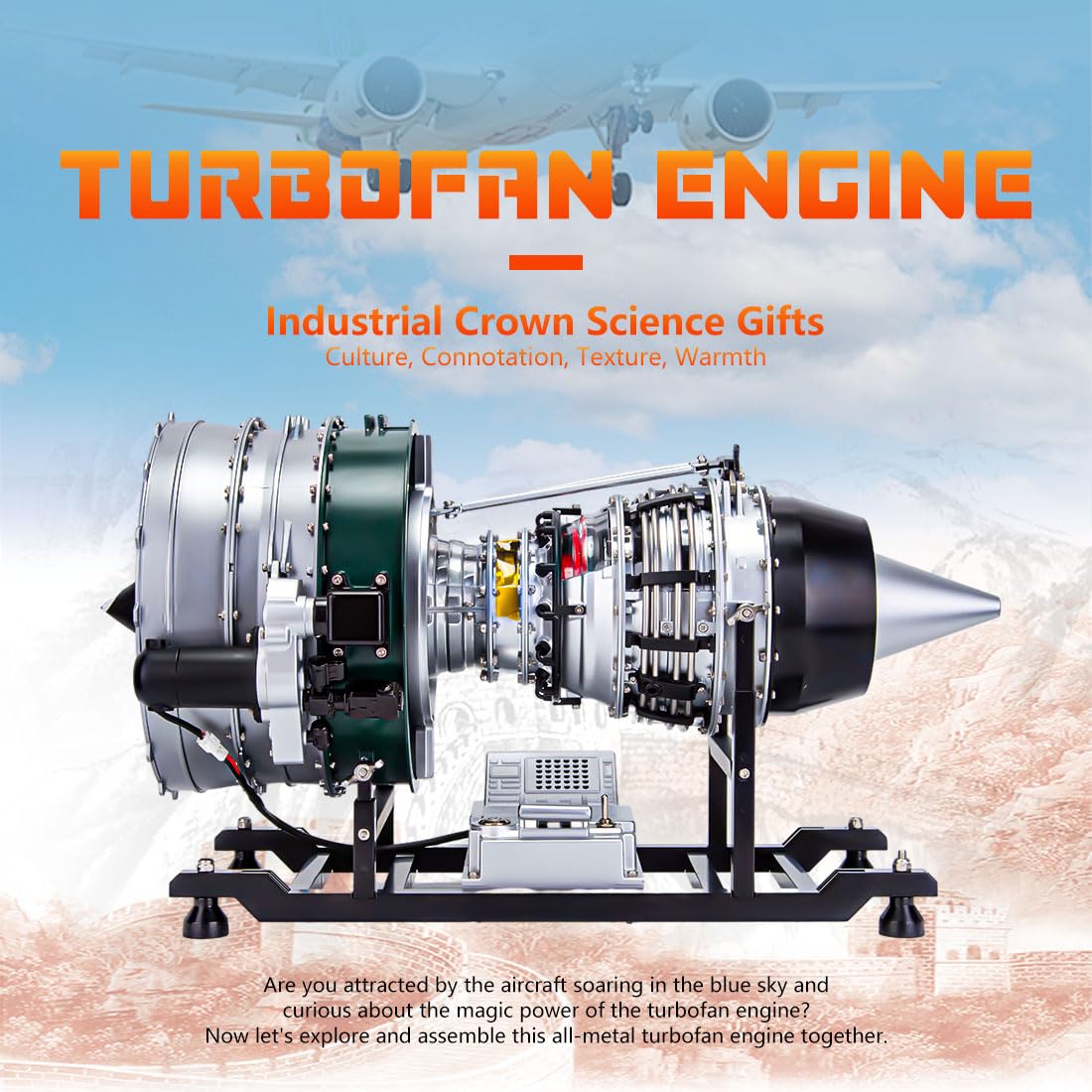 Turbofan Engine Model Kit