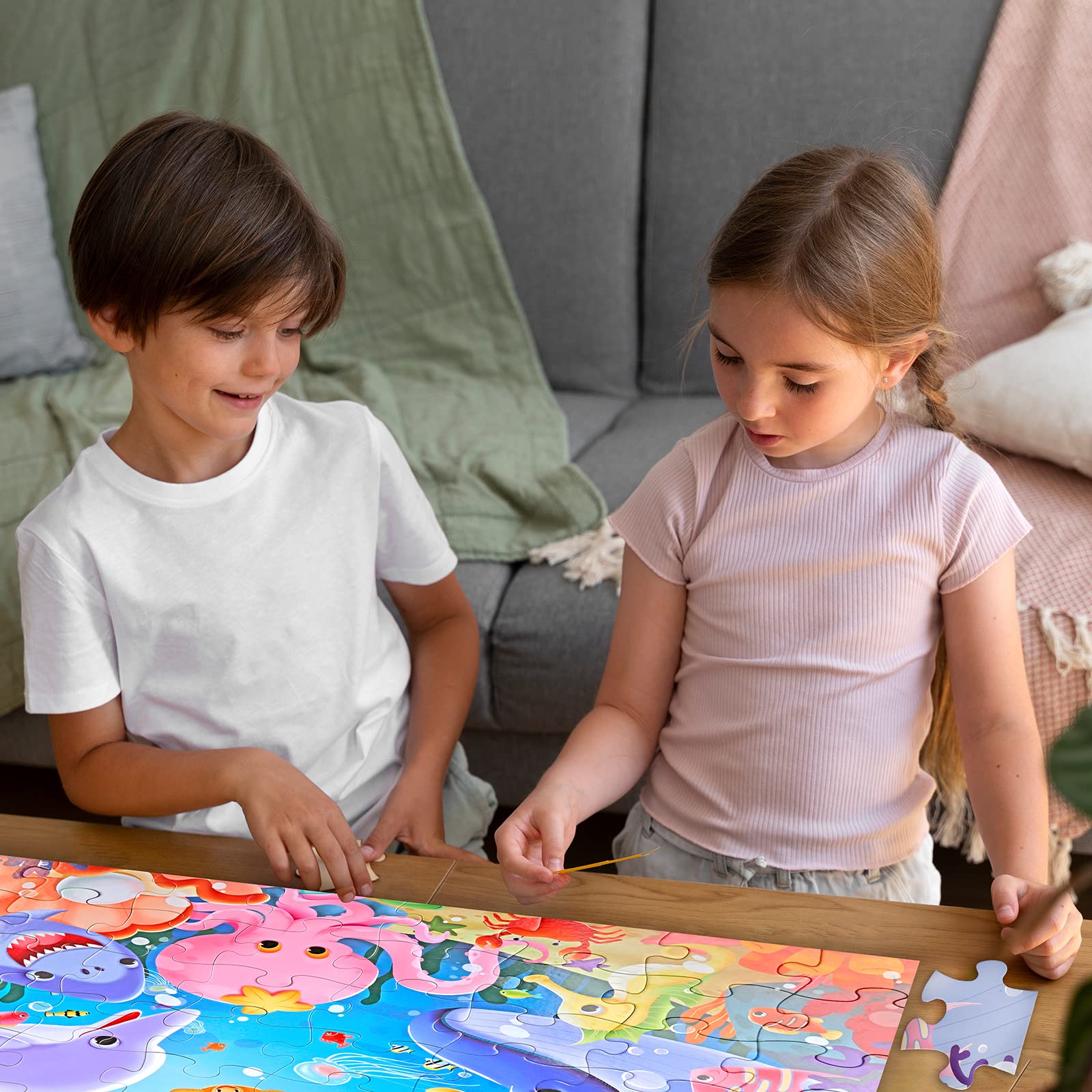 Dinosaur Underwater Floor Puzzle