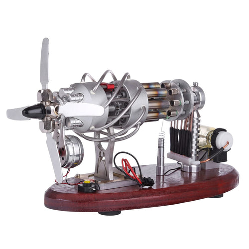 16-Cylinder Stirling Engine Kit