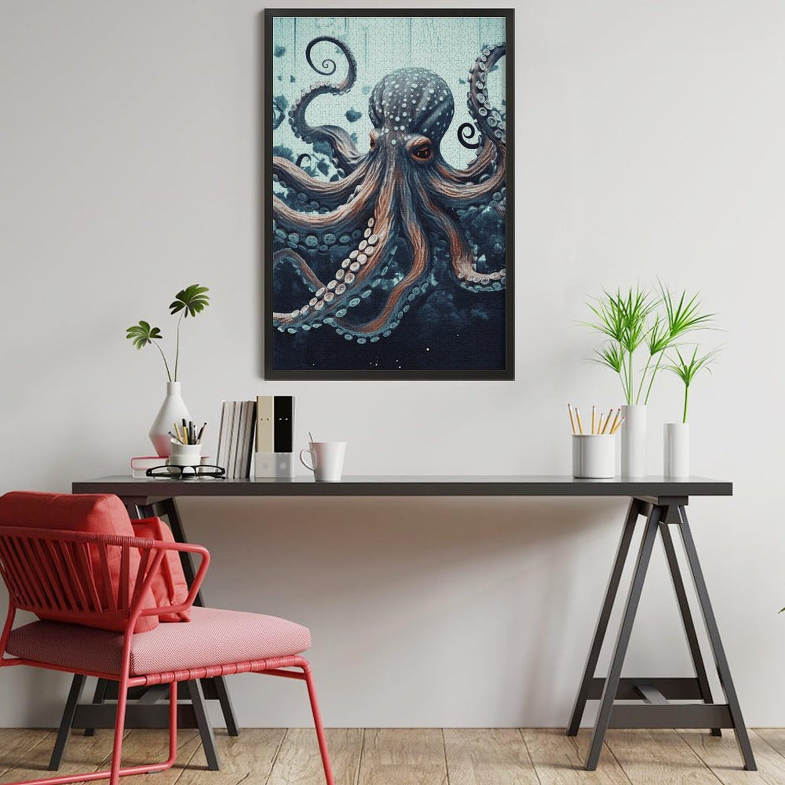 Octopus Wooden Jigsaw Puzzle