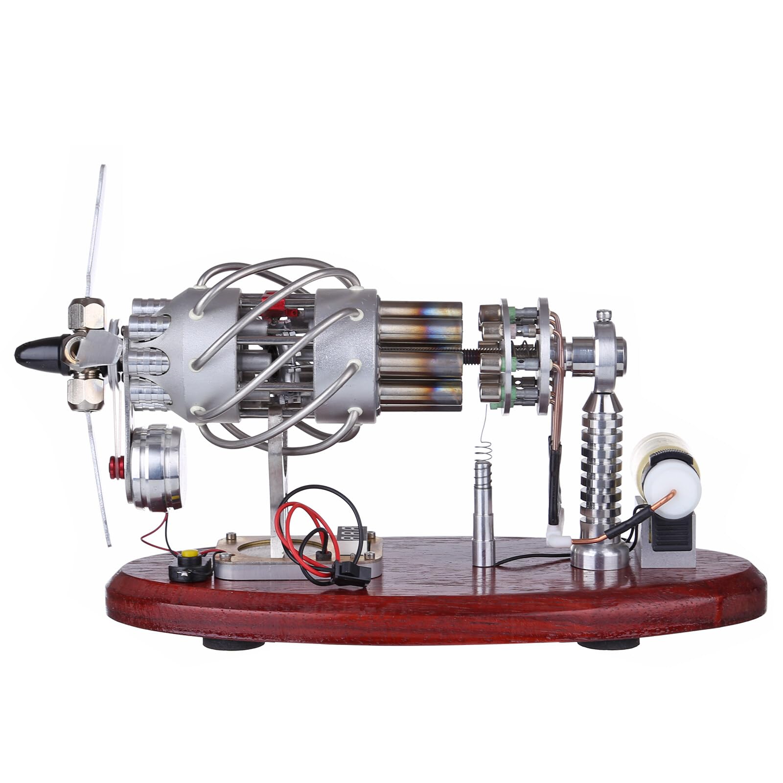 16-Cylinder Stirling Engine Kit