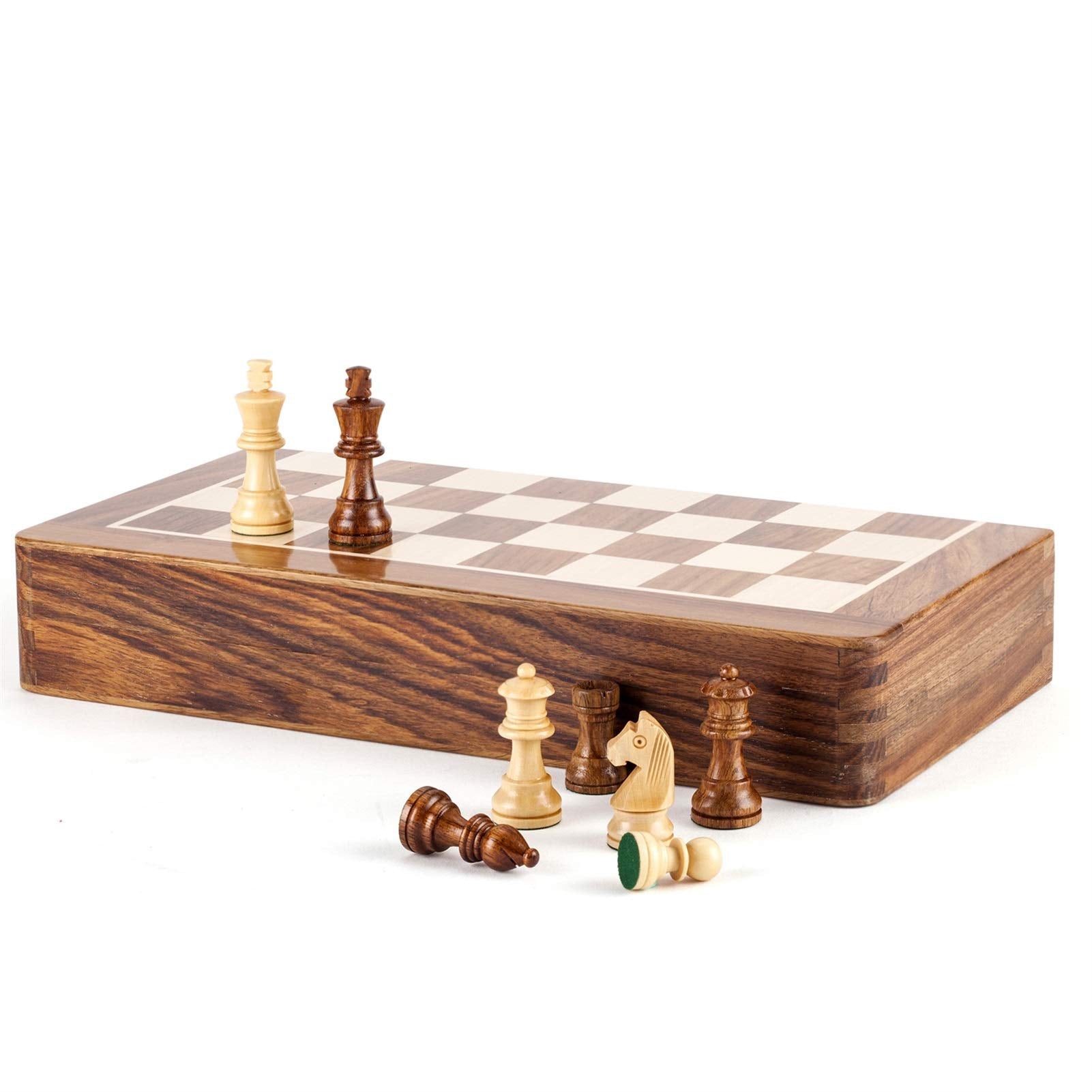 Portable Wooden Chess Set