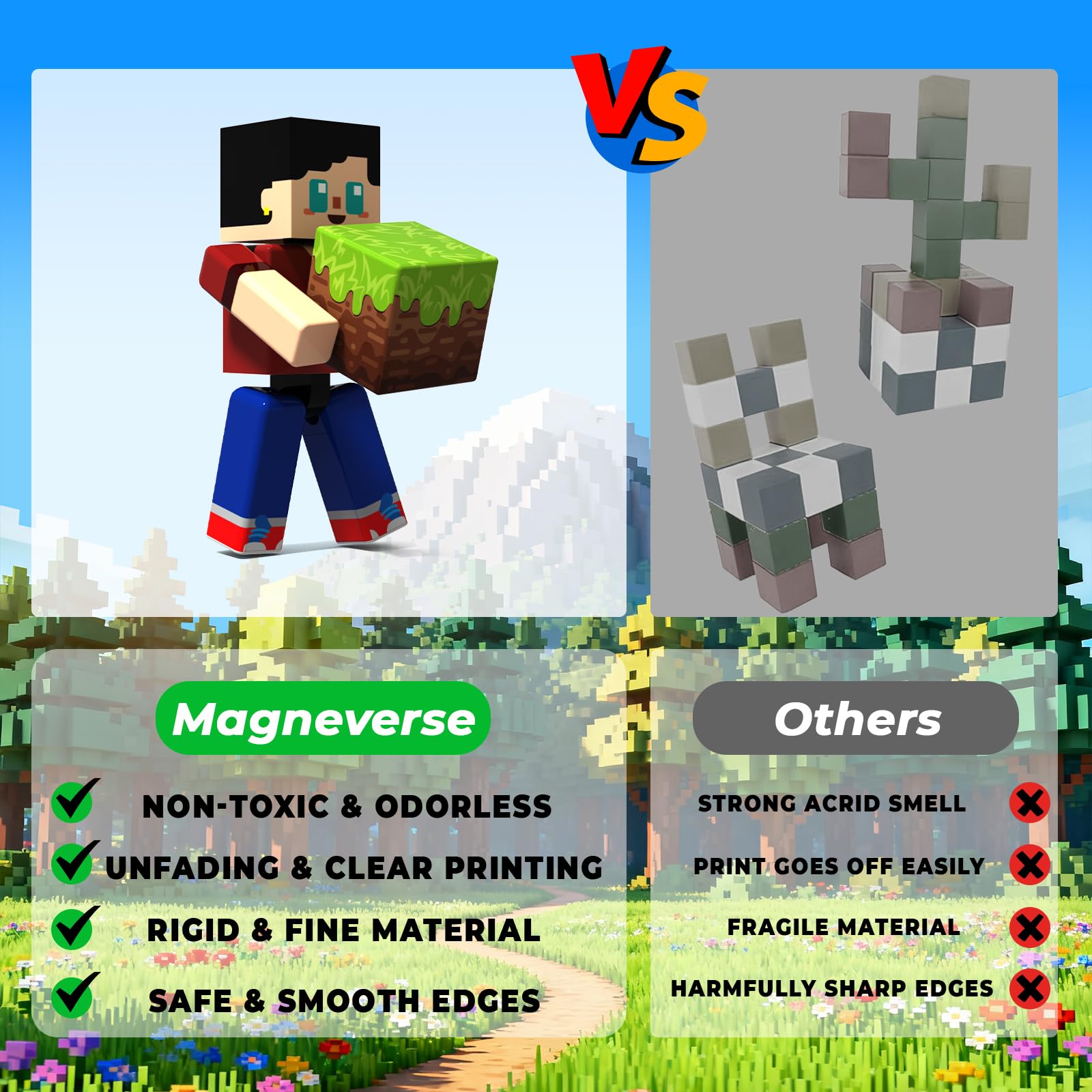 Magneverse Magnetic Blocks