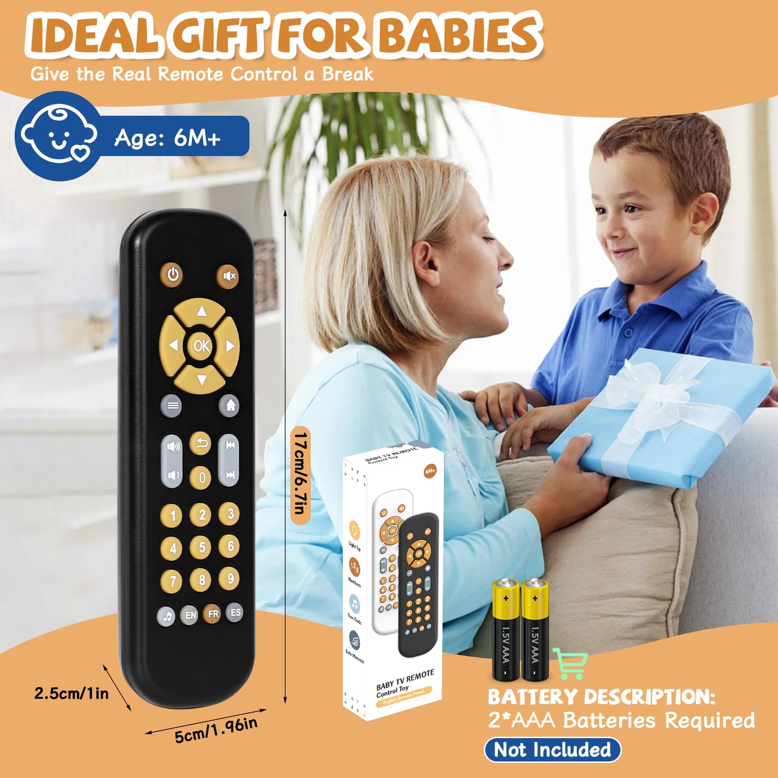 Orzbow Baby Remote Control Toy
