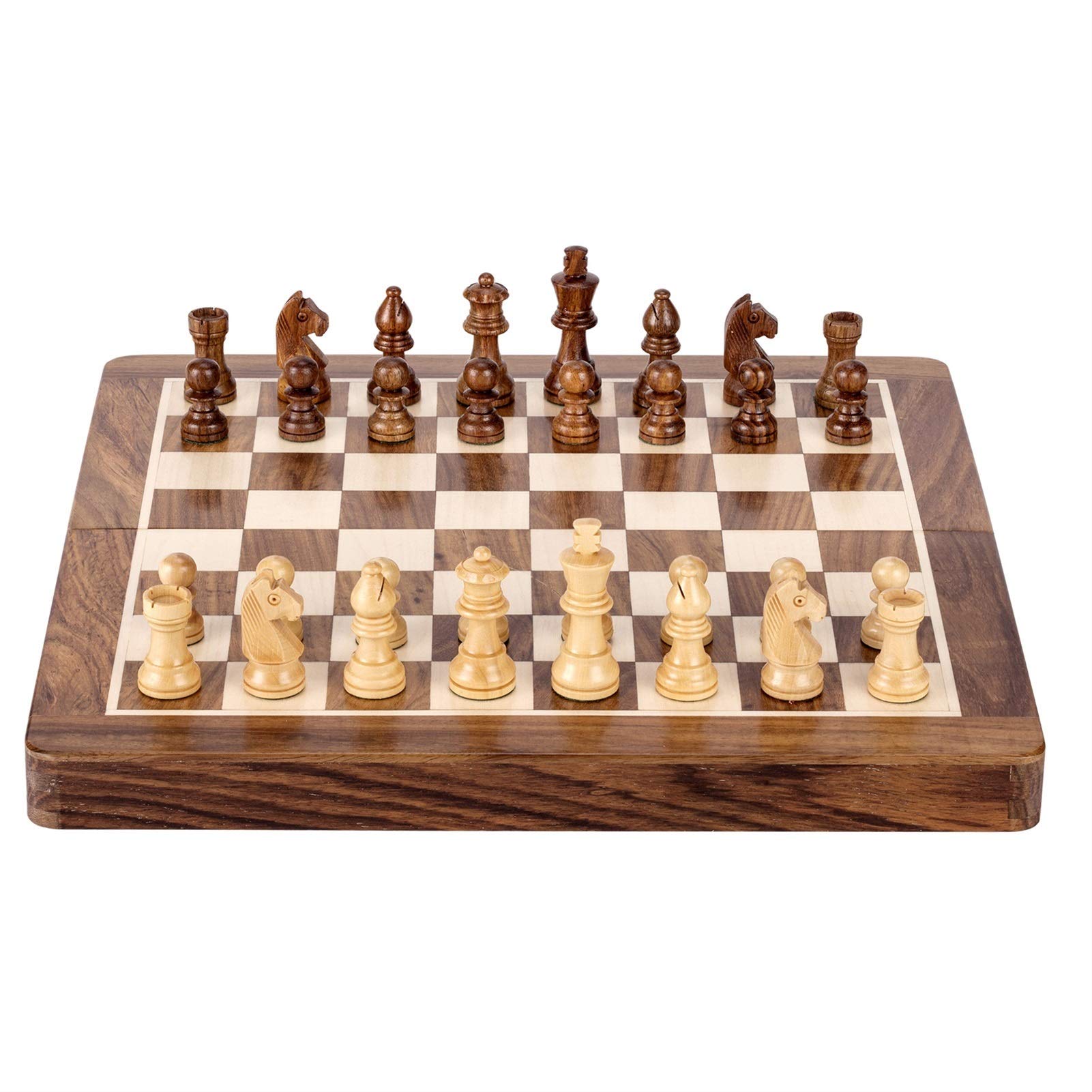 Portable Wooden Chess Set