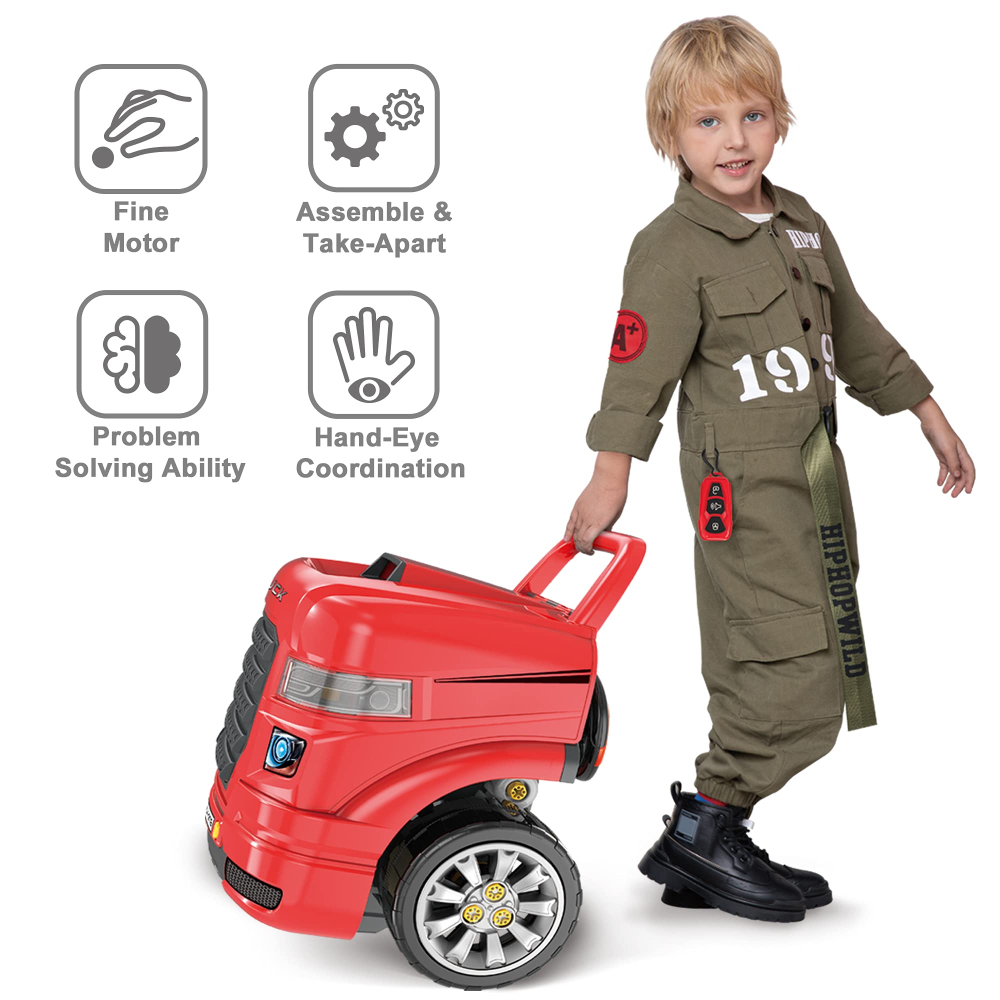 Truck Engine Repair Playset