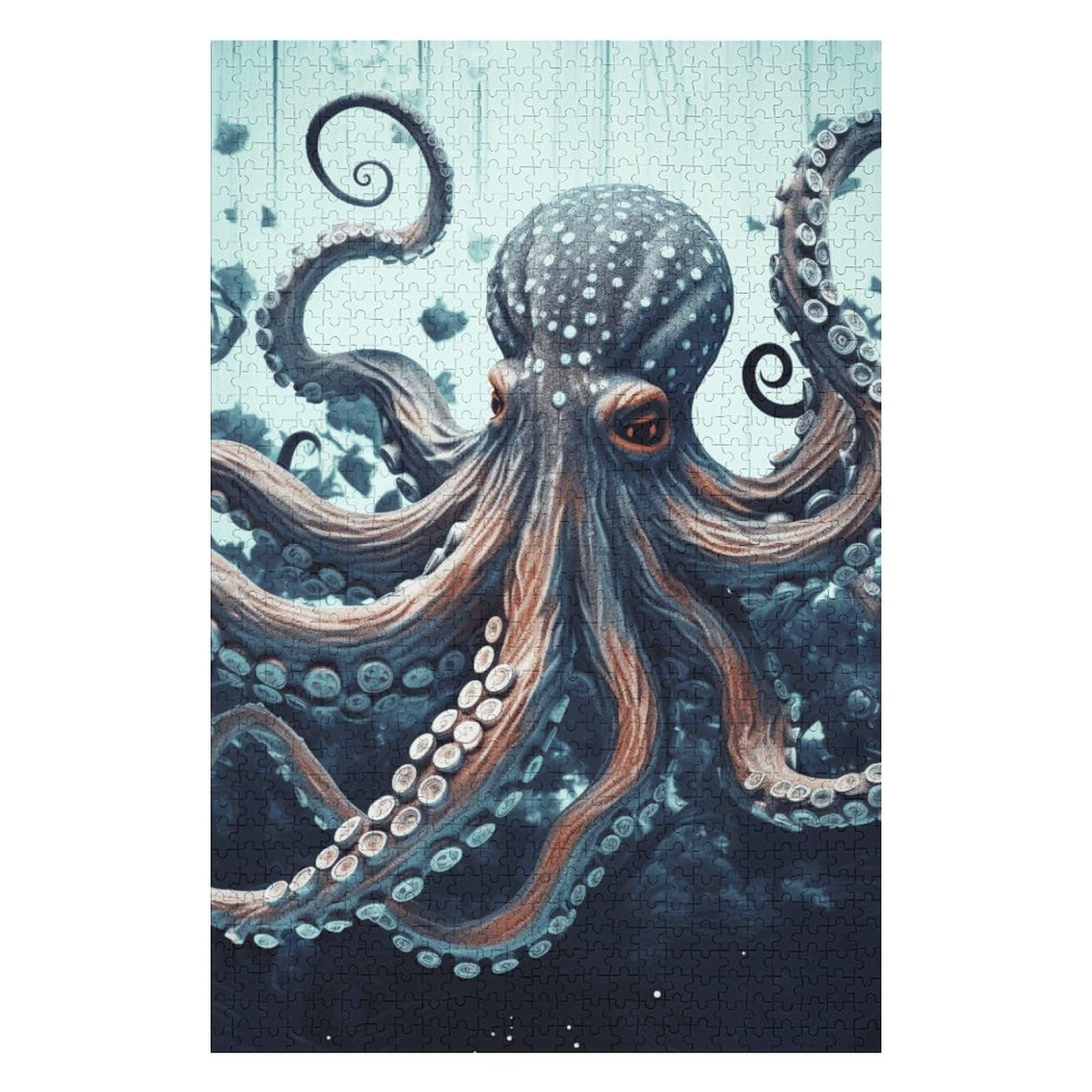Octopus Wooden Jigsaw Puzzle