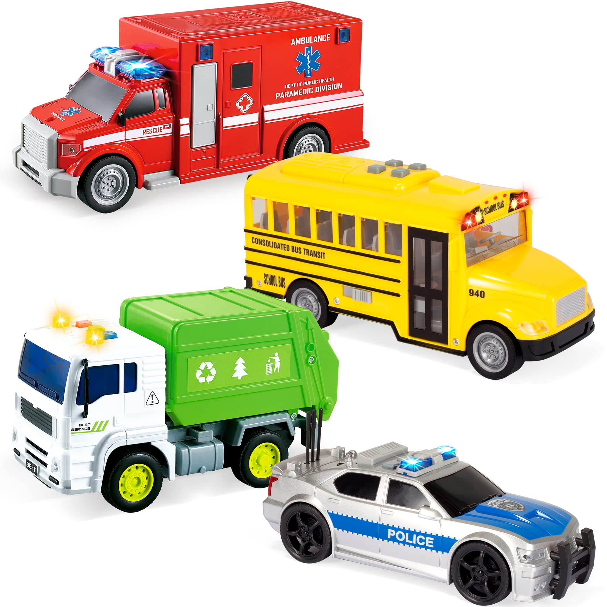 Emergency Vehicle Playset