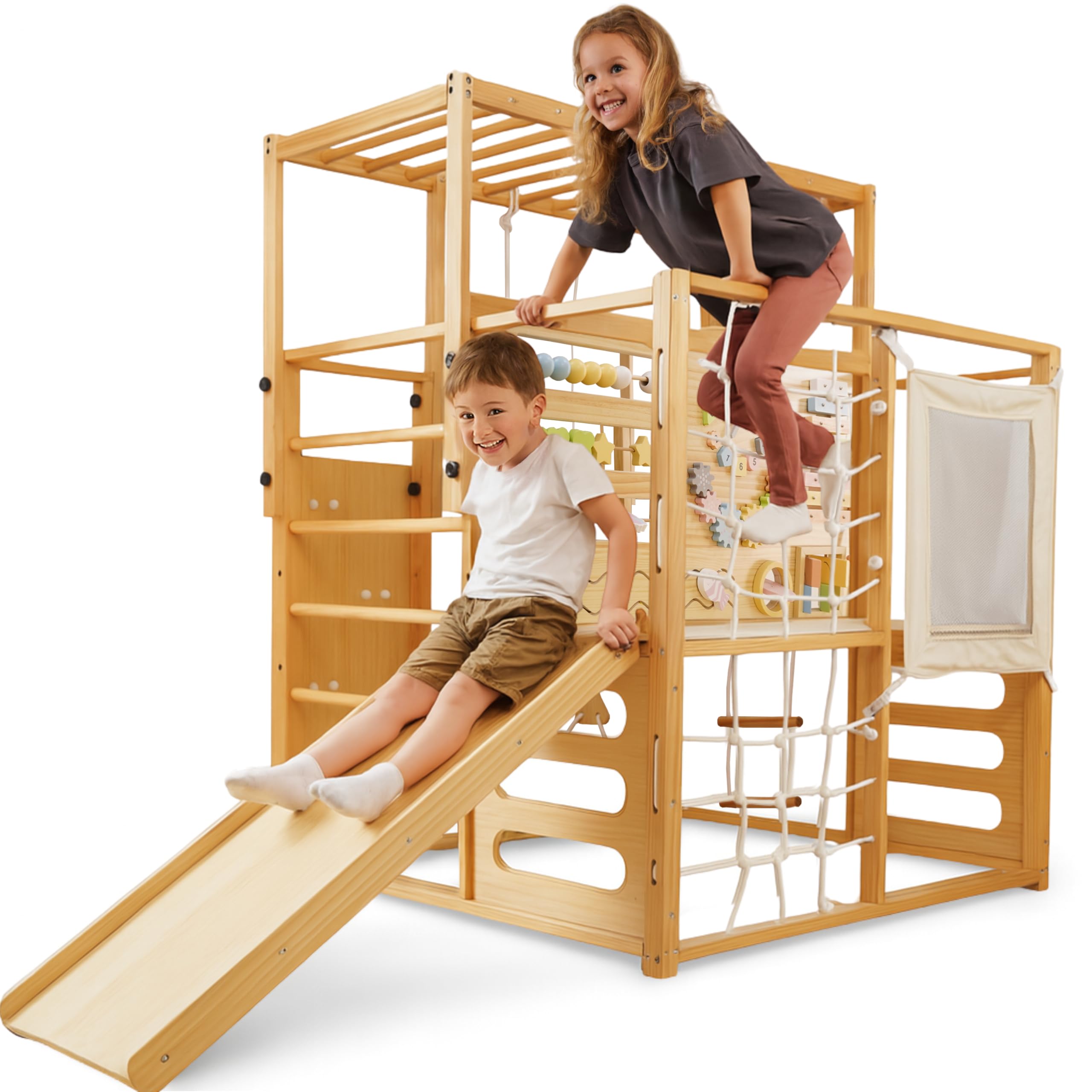 Montessori Wooden Jungle Gym