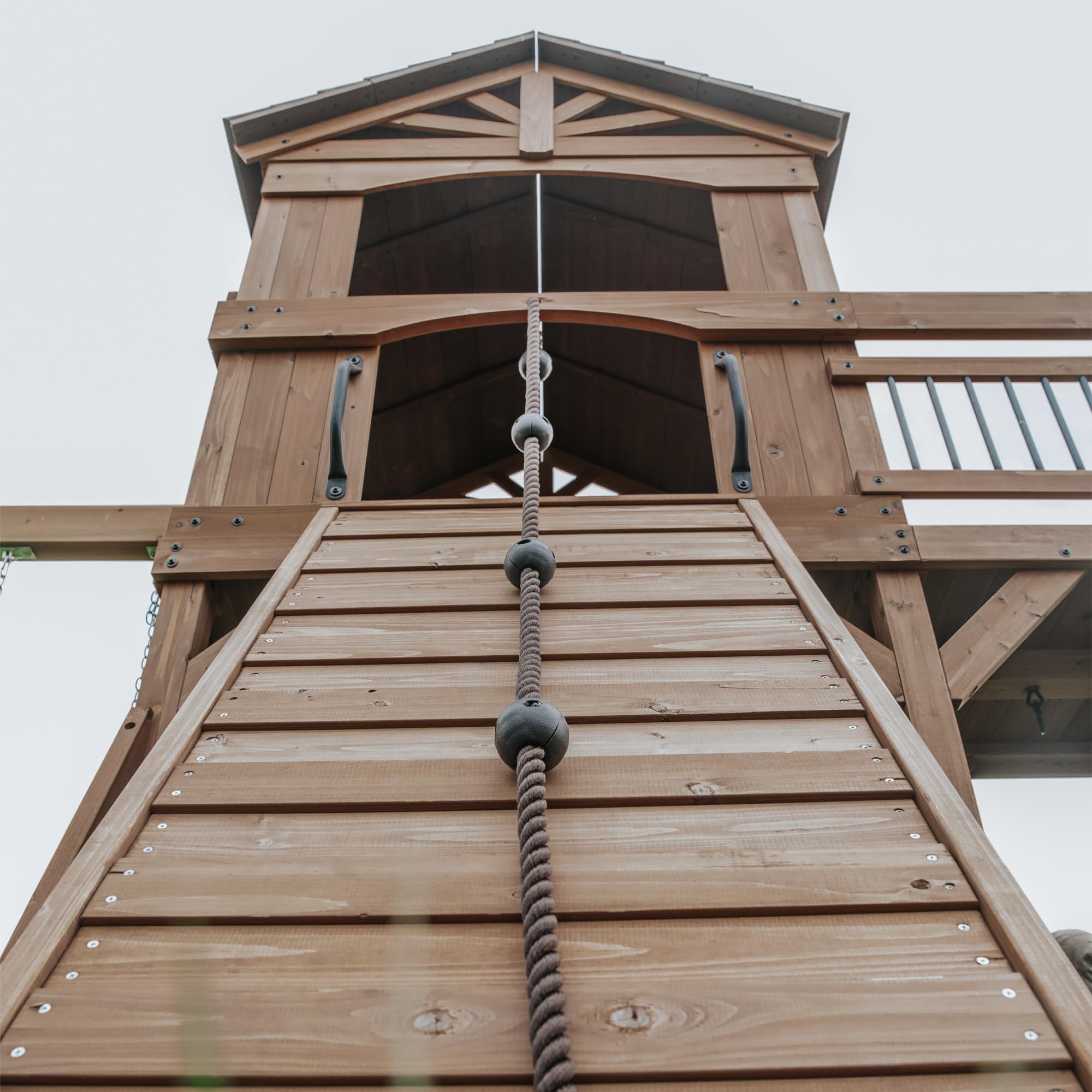 Outdoor Playset with Slides & Swings