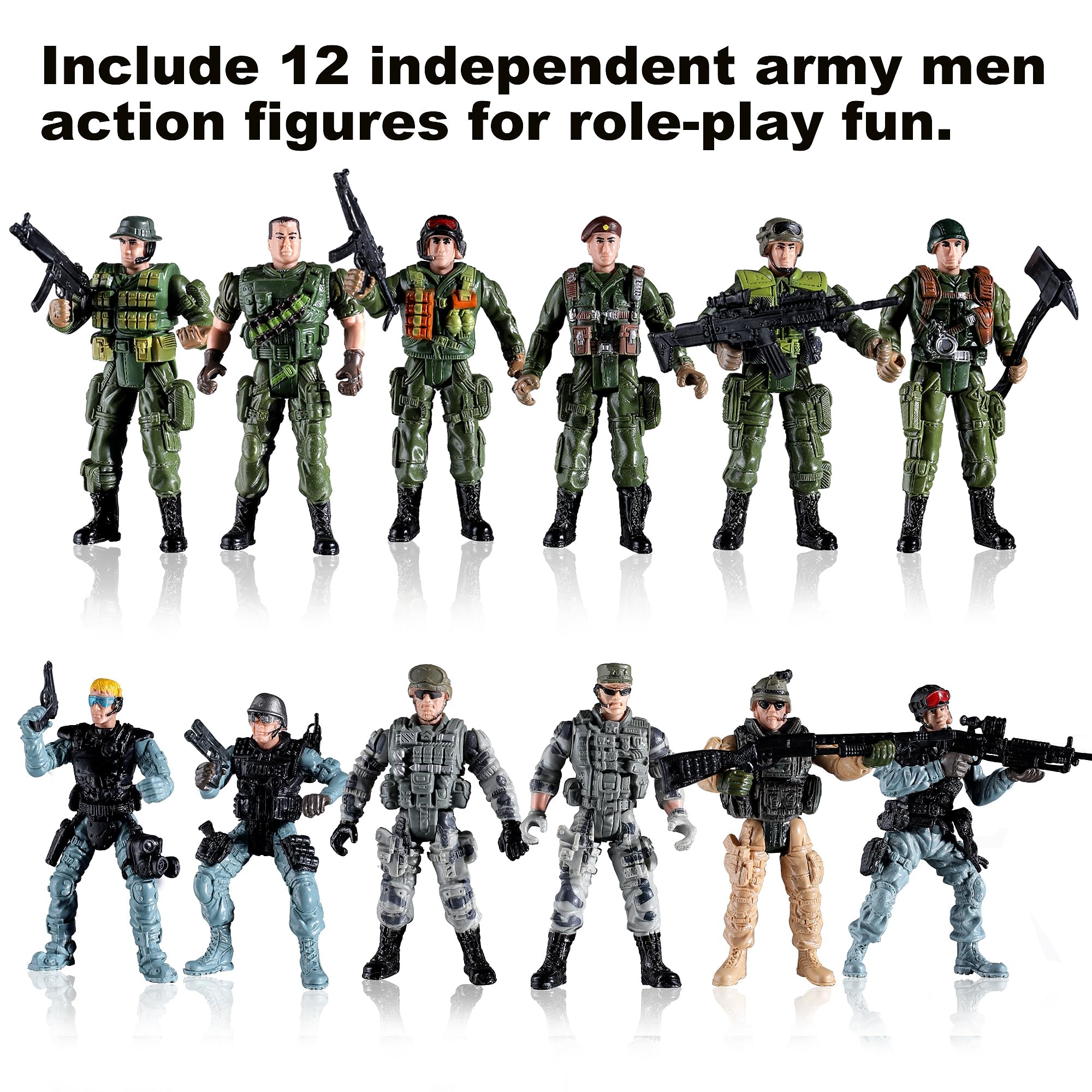 Military Action Figures Set
