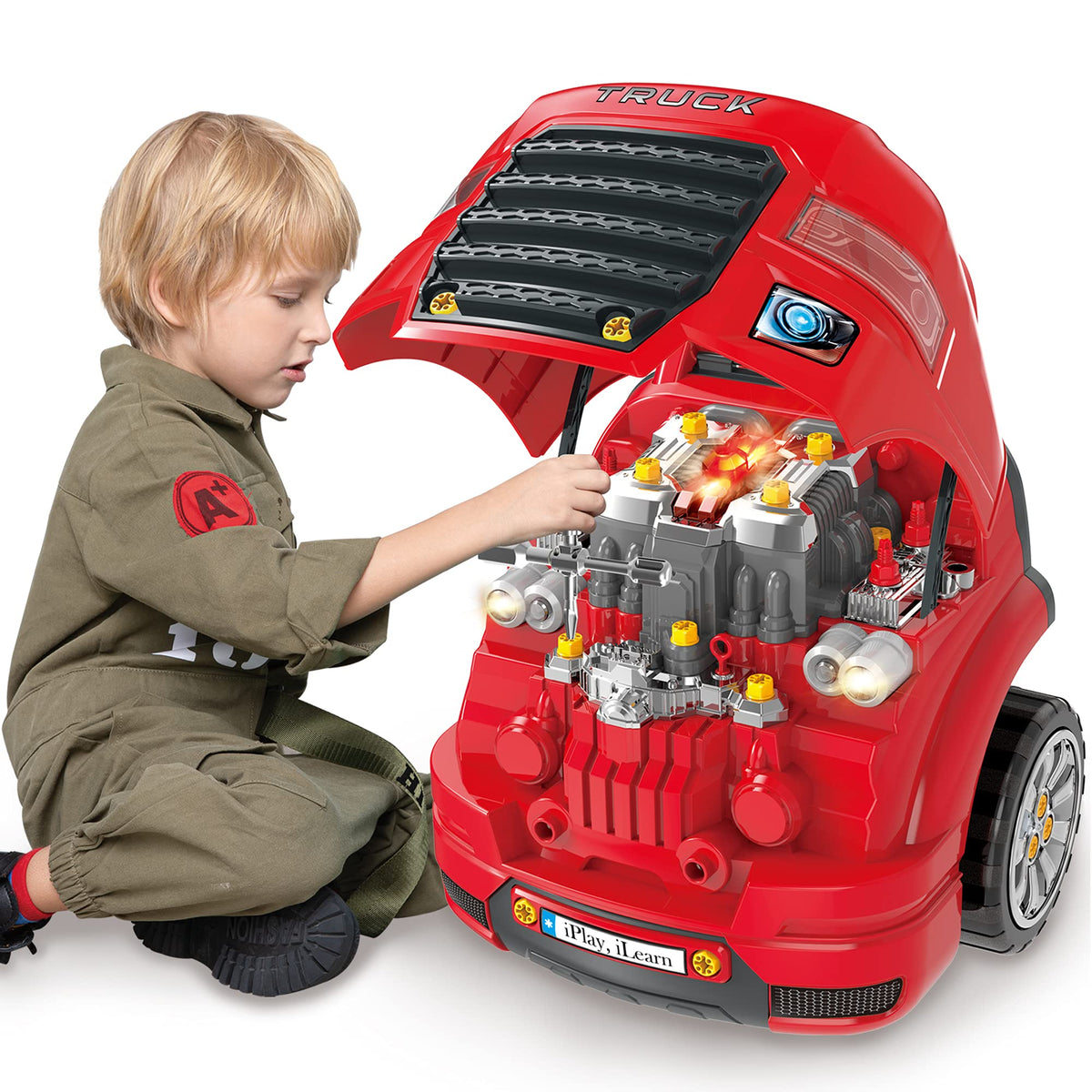 Truck Engine Repair Playset