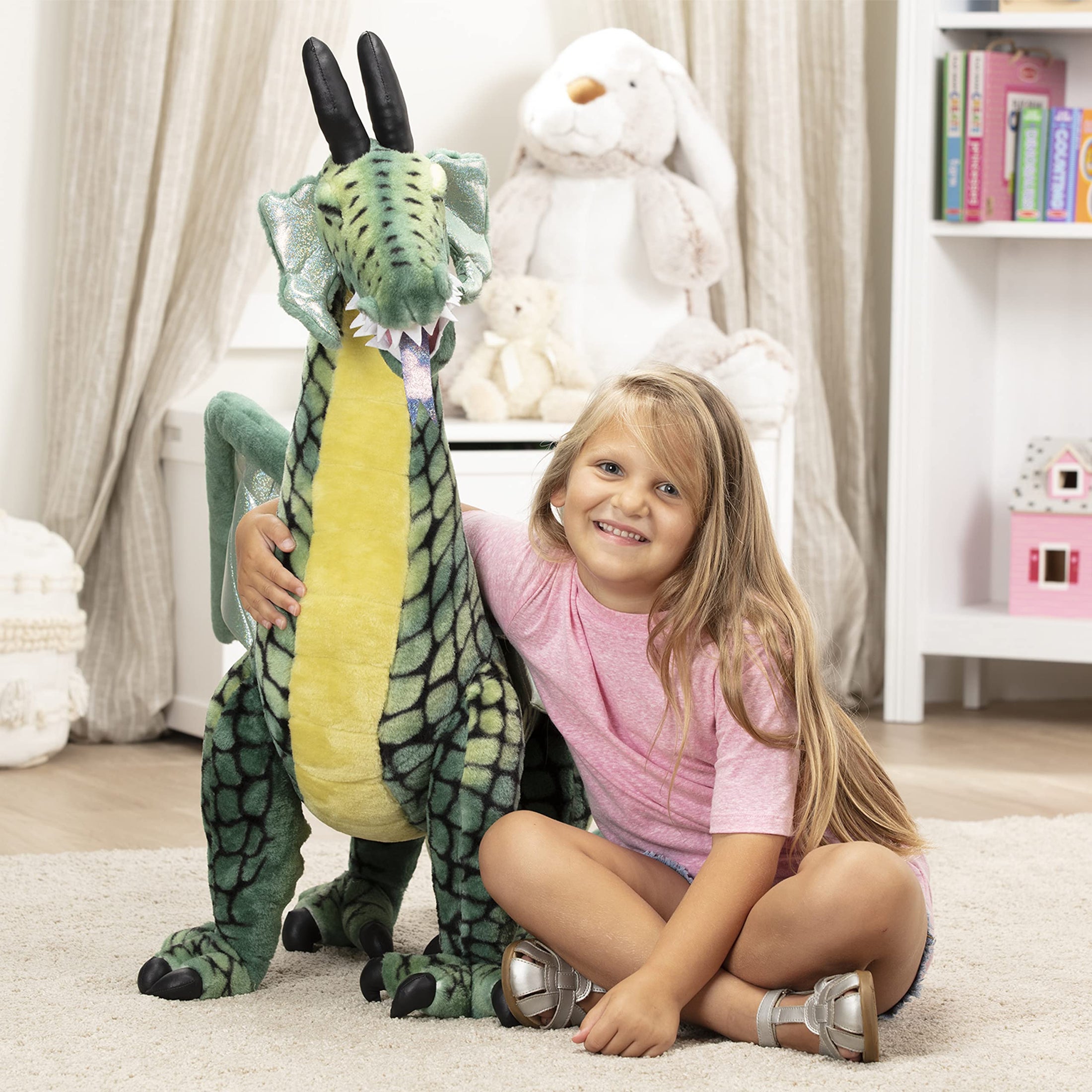 Giant Plush Dragon