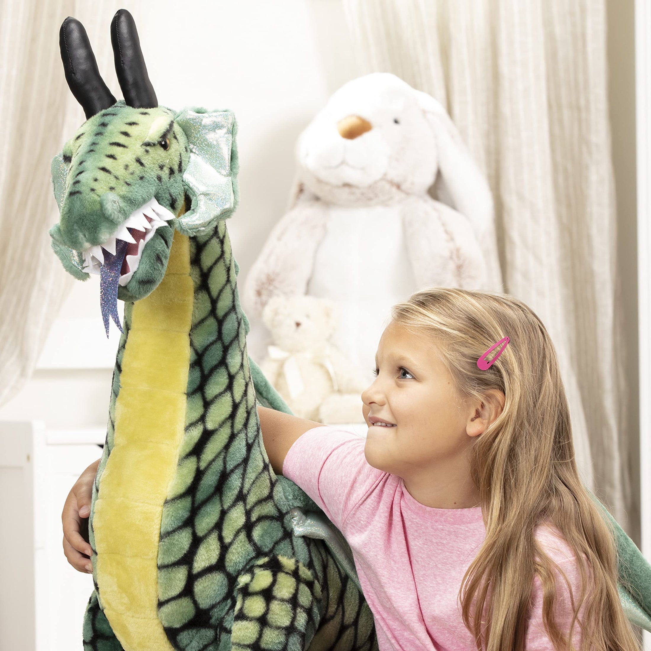 Giant Plush Dragon