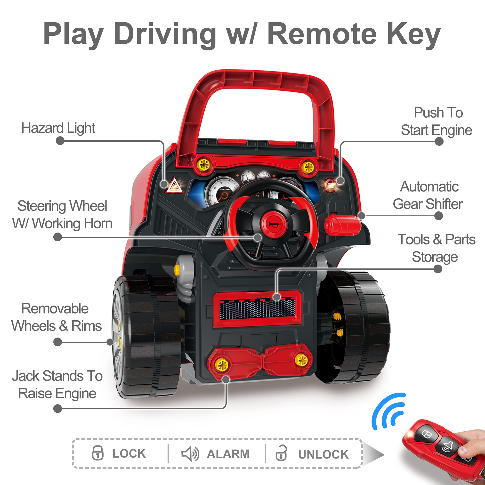 Truck Engine Repair Playset