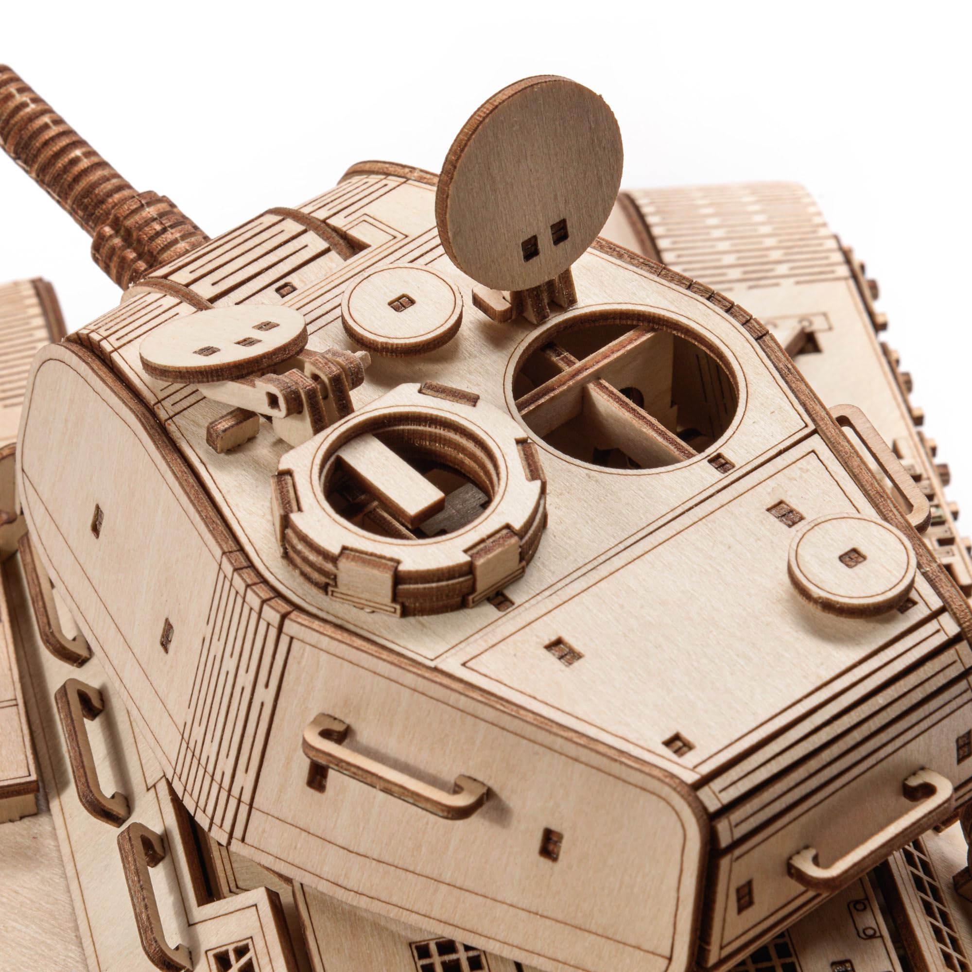 Wooden T-34/85 Tank Puzzle