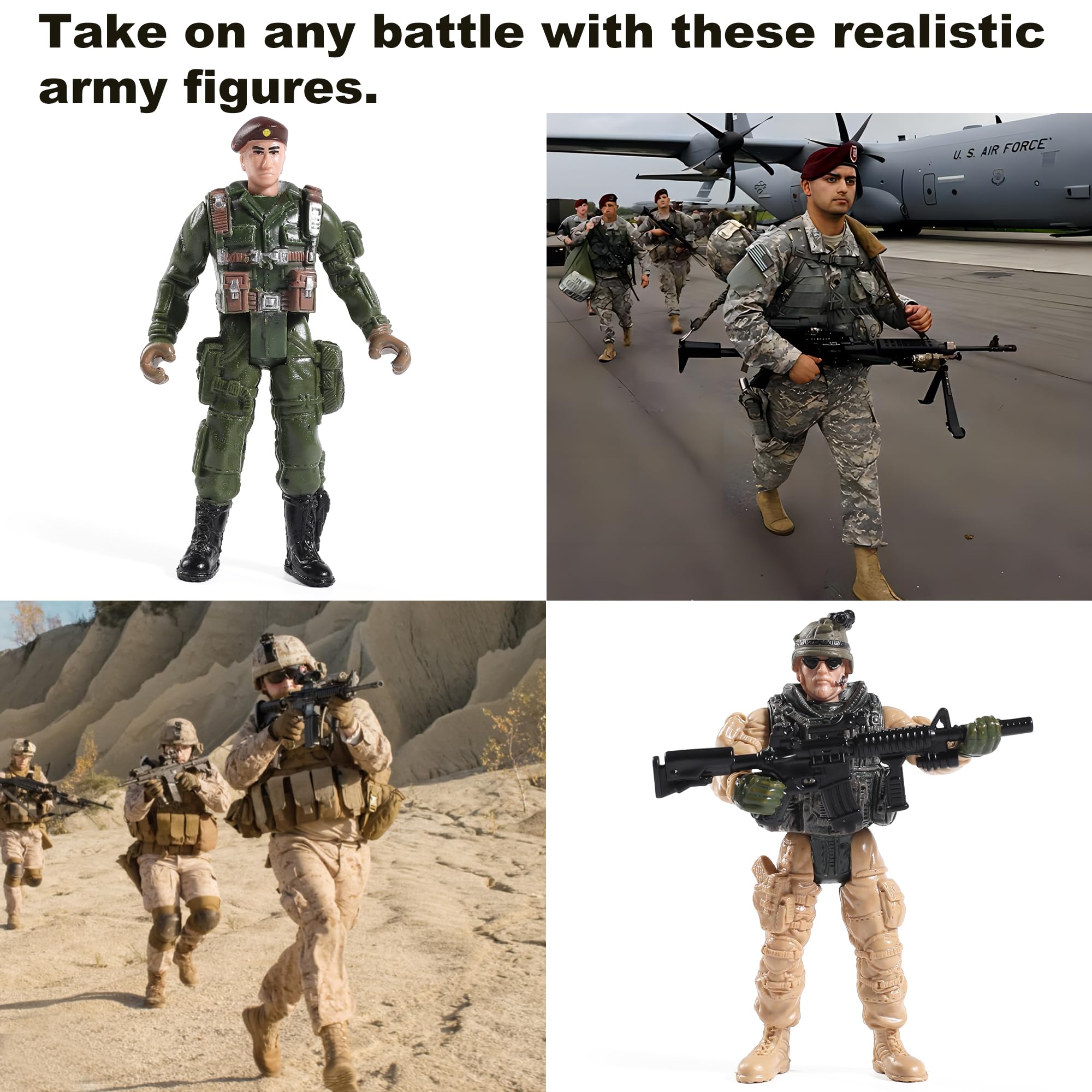 Military Action Figures Set
