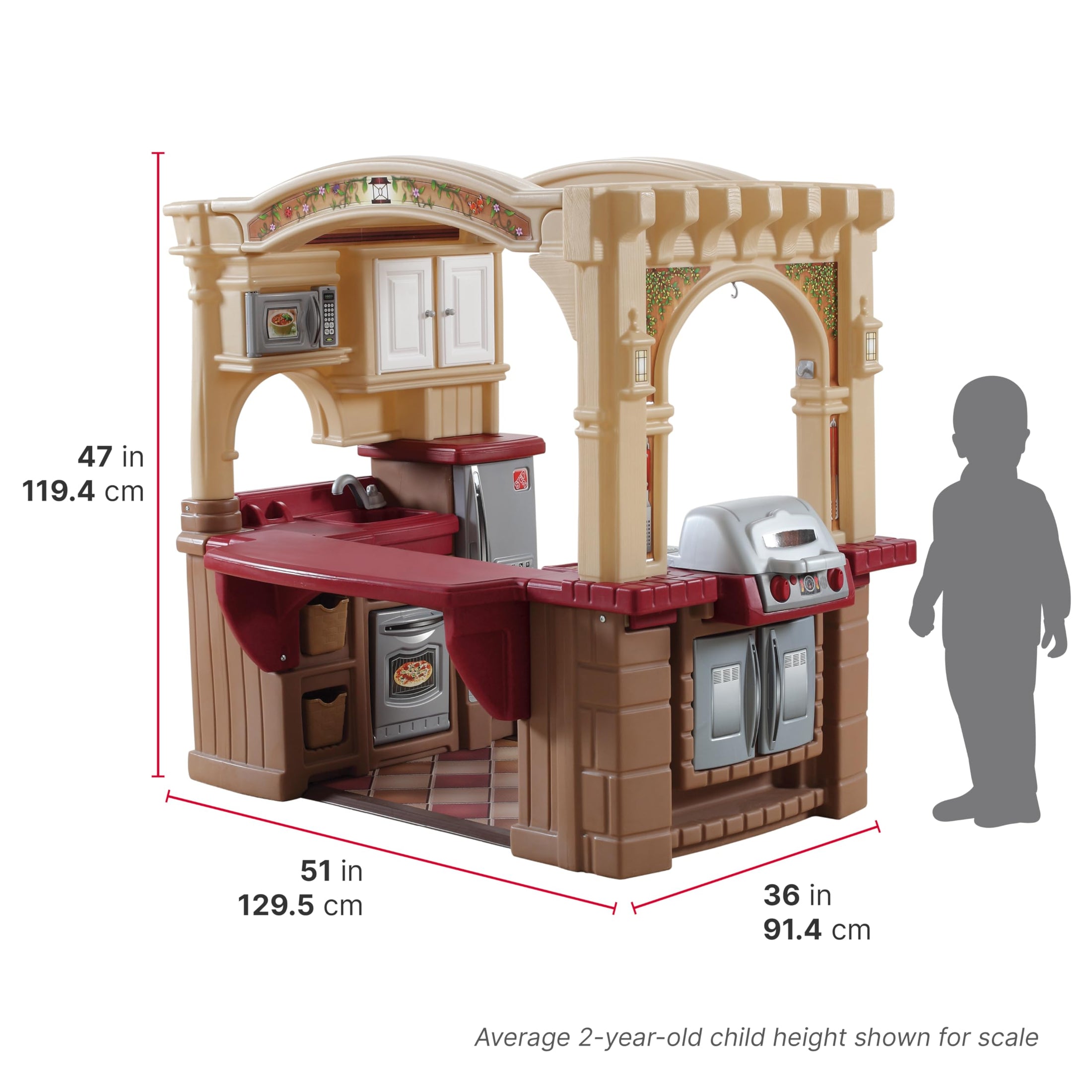 Step2 Grand Walk-in Kitchen
