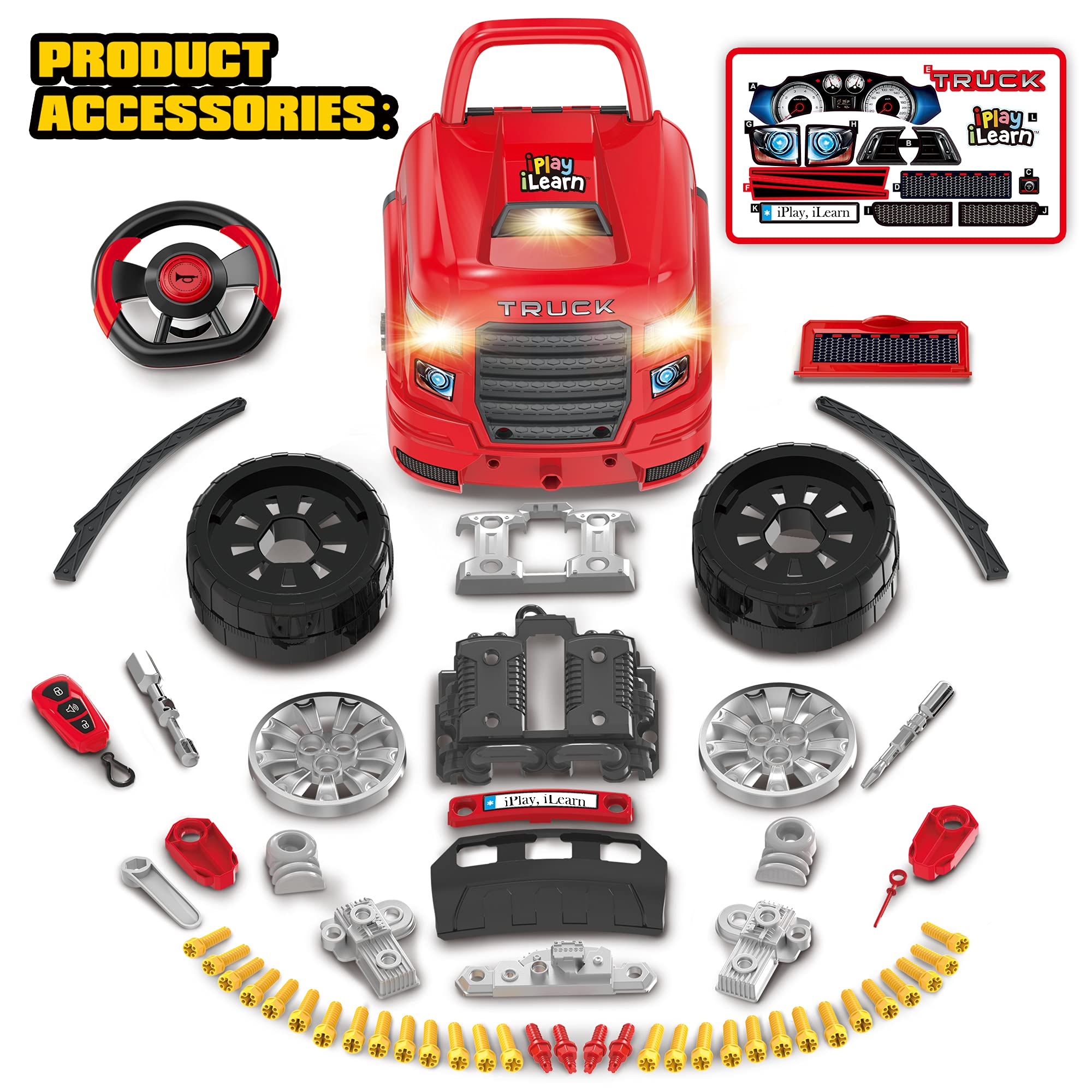 Truck Engine Repair Playset