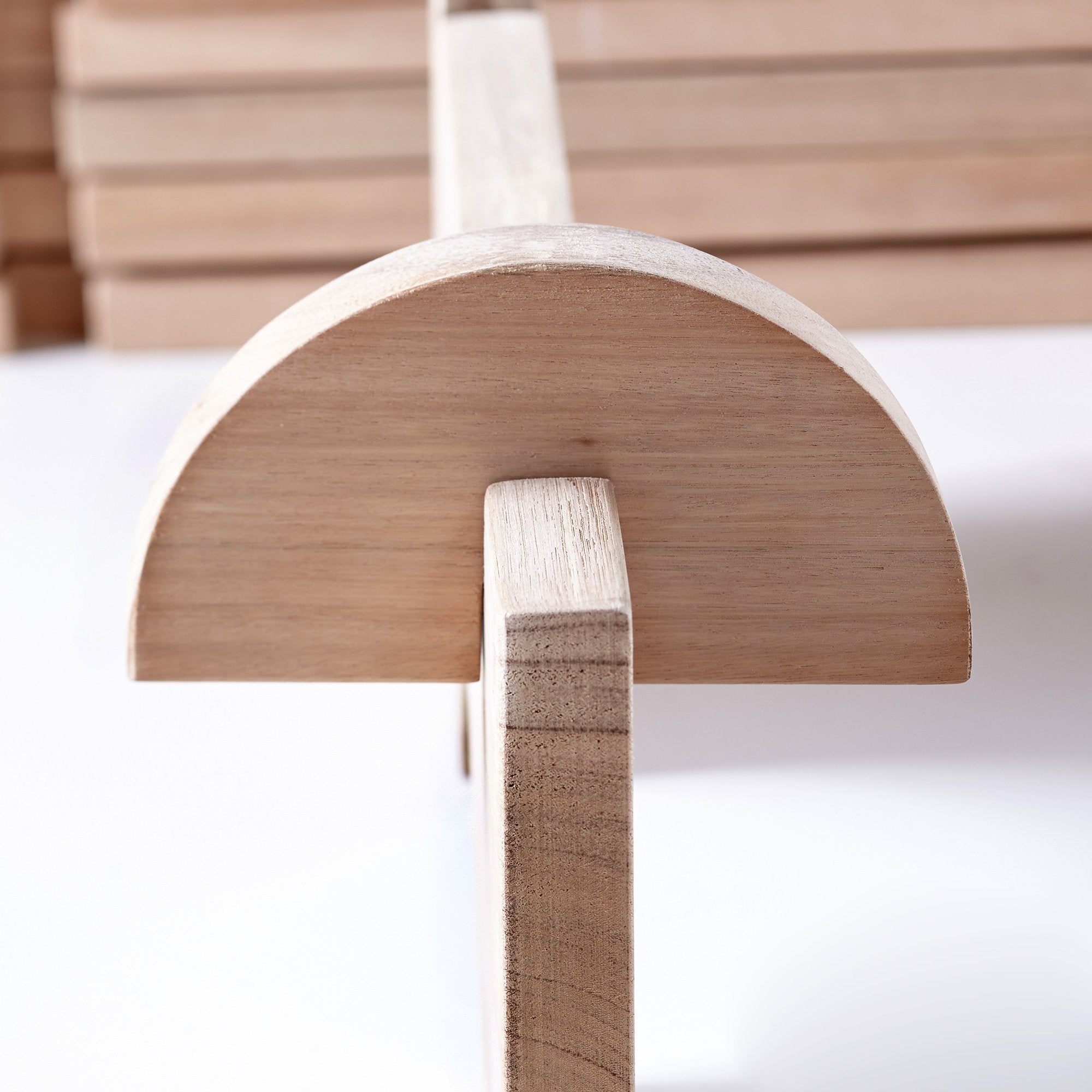 Wooden Notch Blocks Set