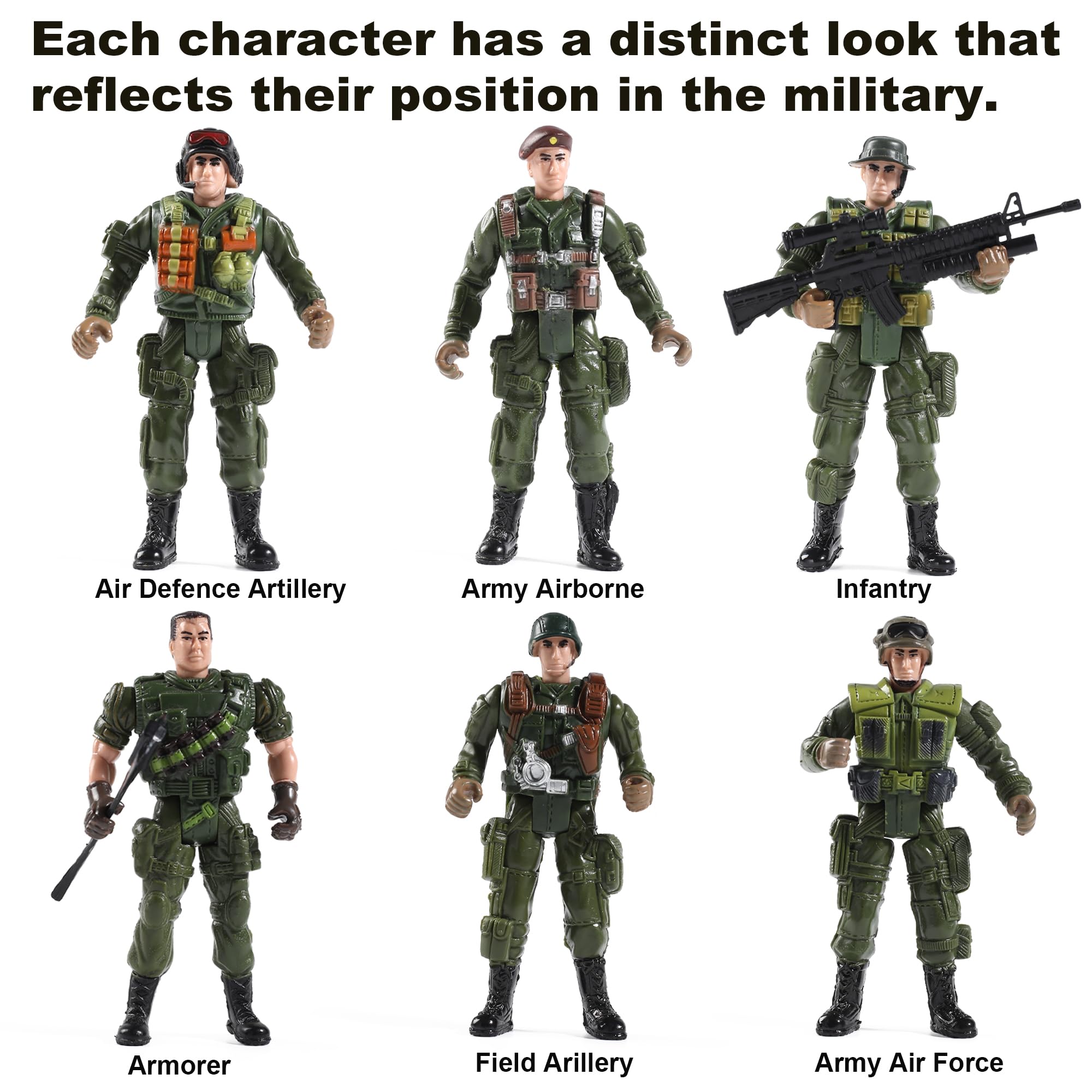 Military Action Figures Set