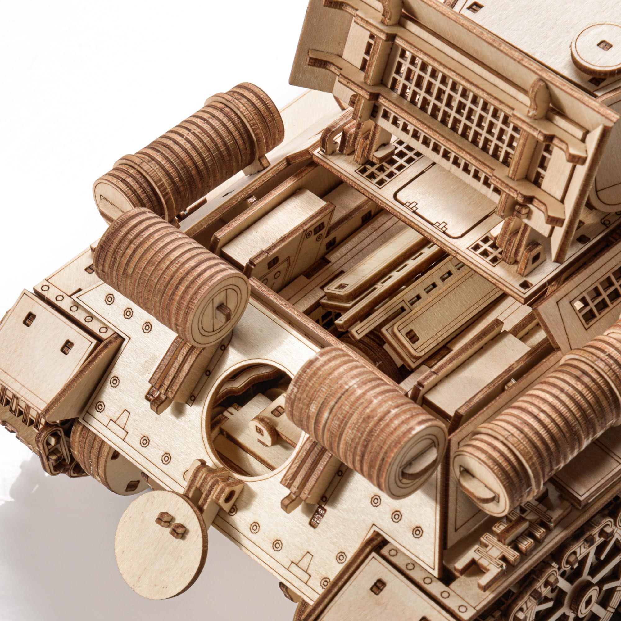 Wooden T-34/85 Tank Puzzle