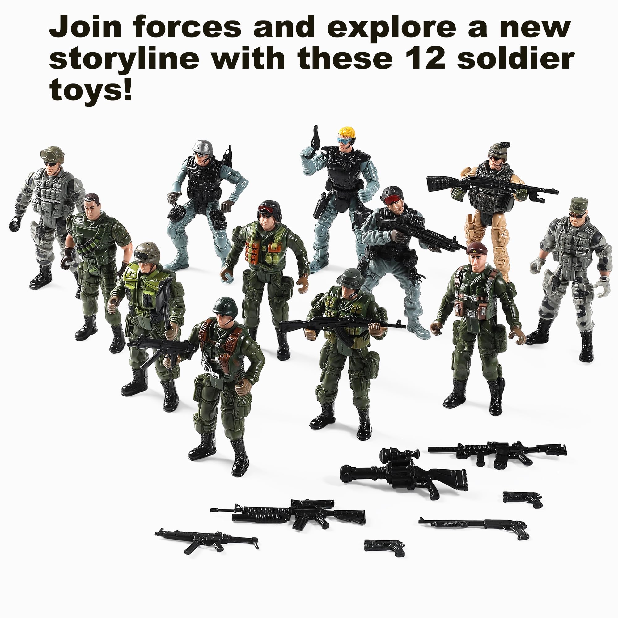 Military Action Figures Set