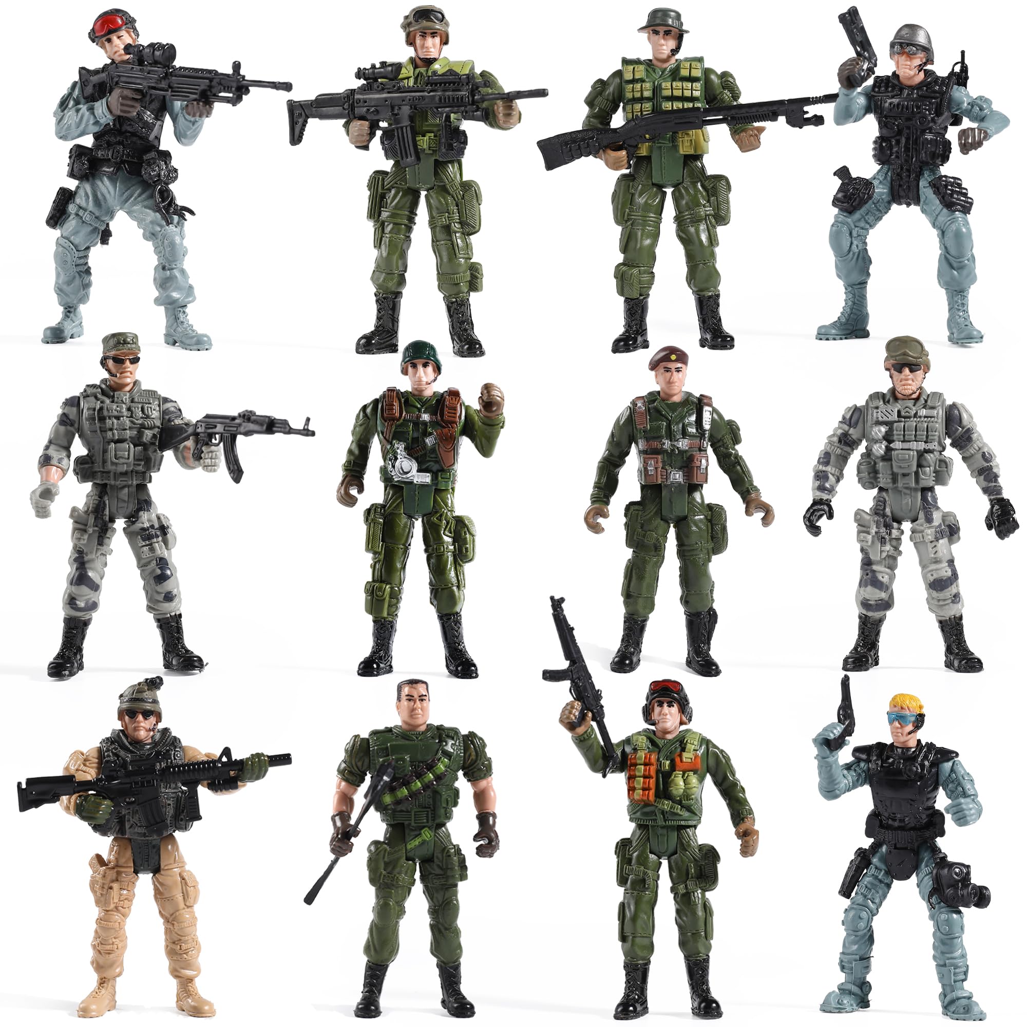 Military Action Figures Set