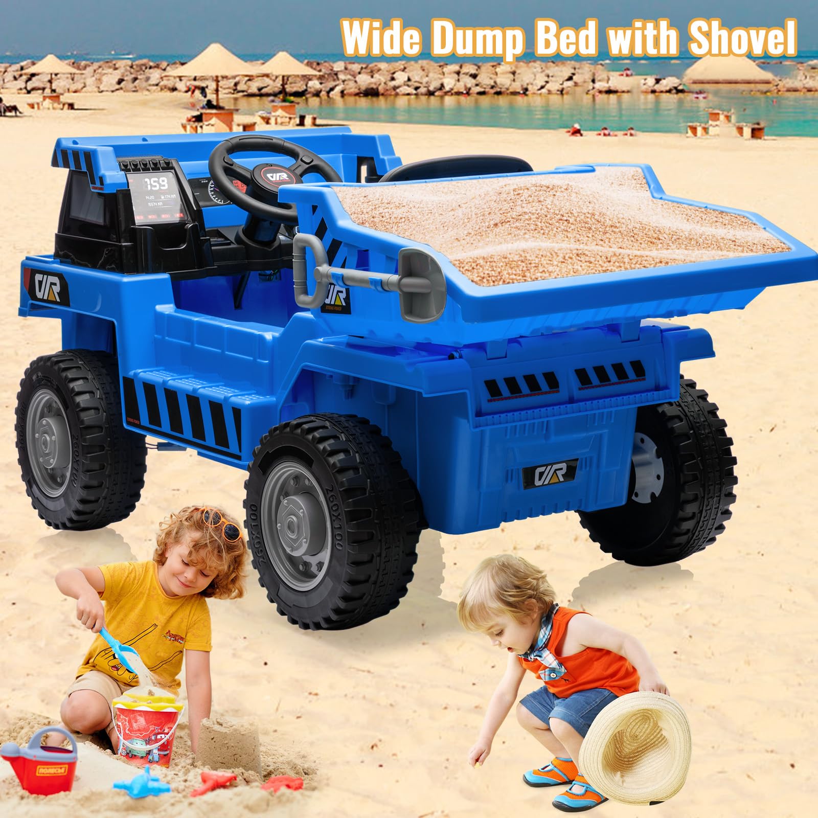12V Ride-On Dump Truck